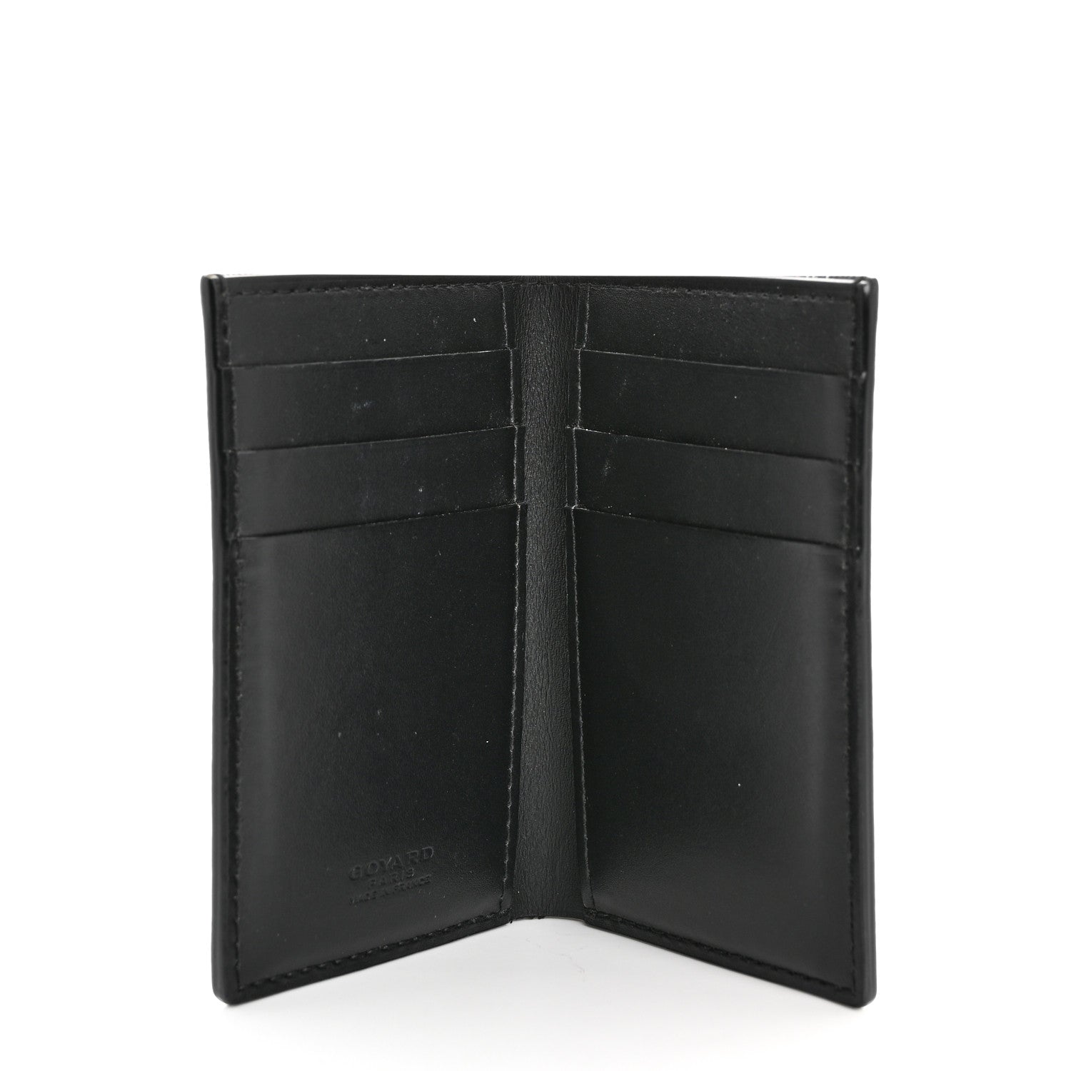 Goyardine Saint Pierre Card Holder Black