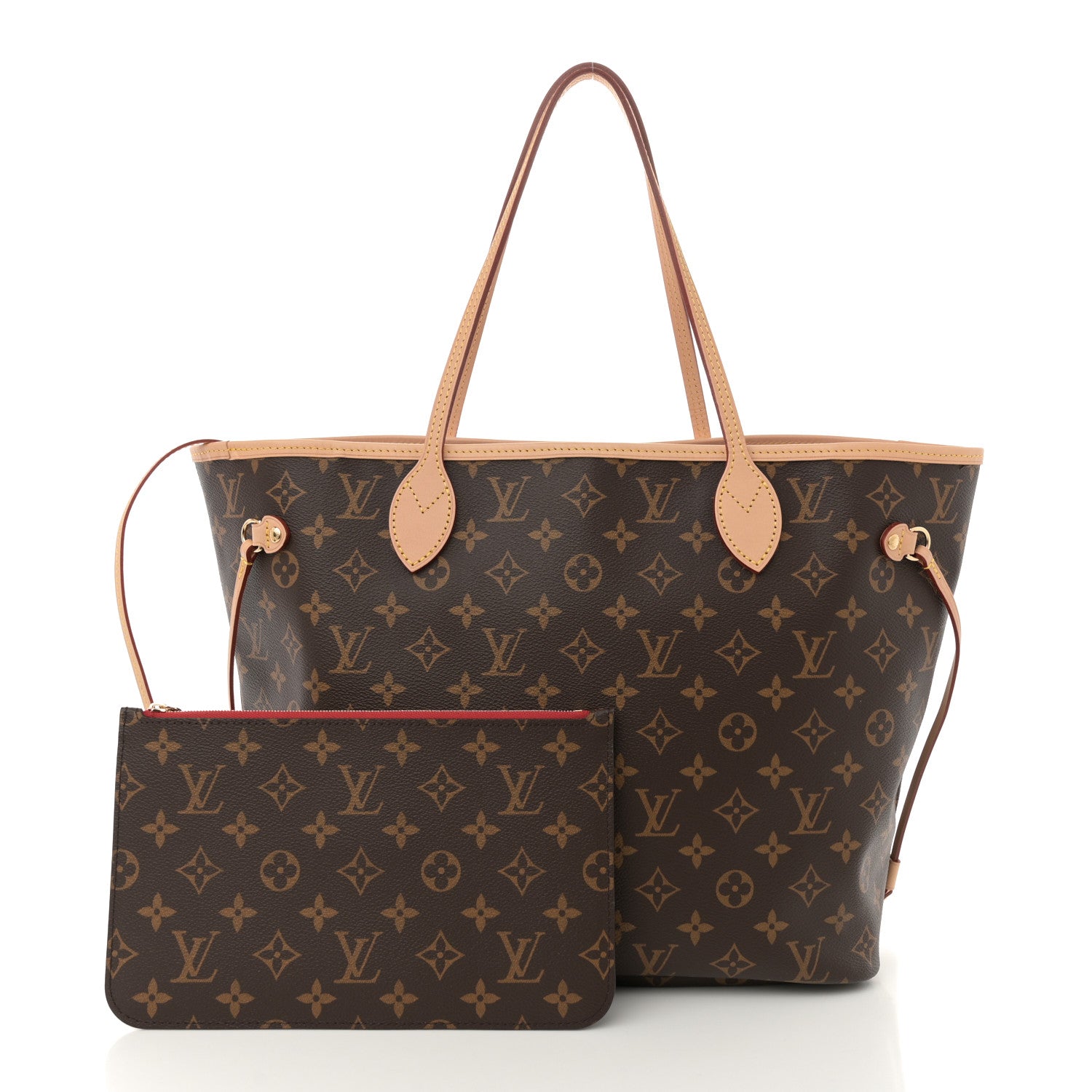 Monogram Neo Neverfull MM Cherry