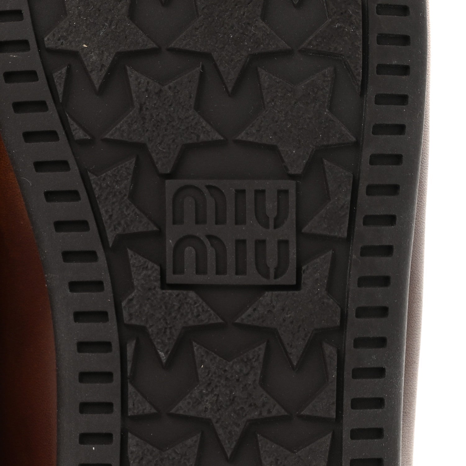 Vitello Deco Boat Loafers 39 Bruciato