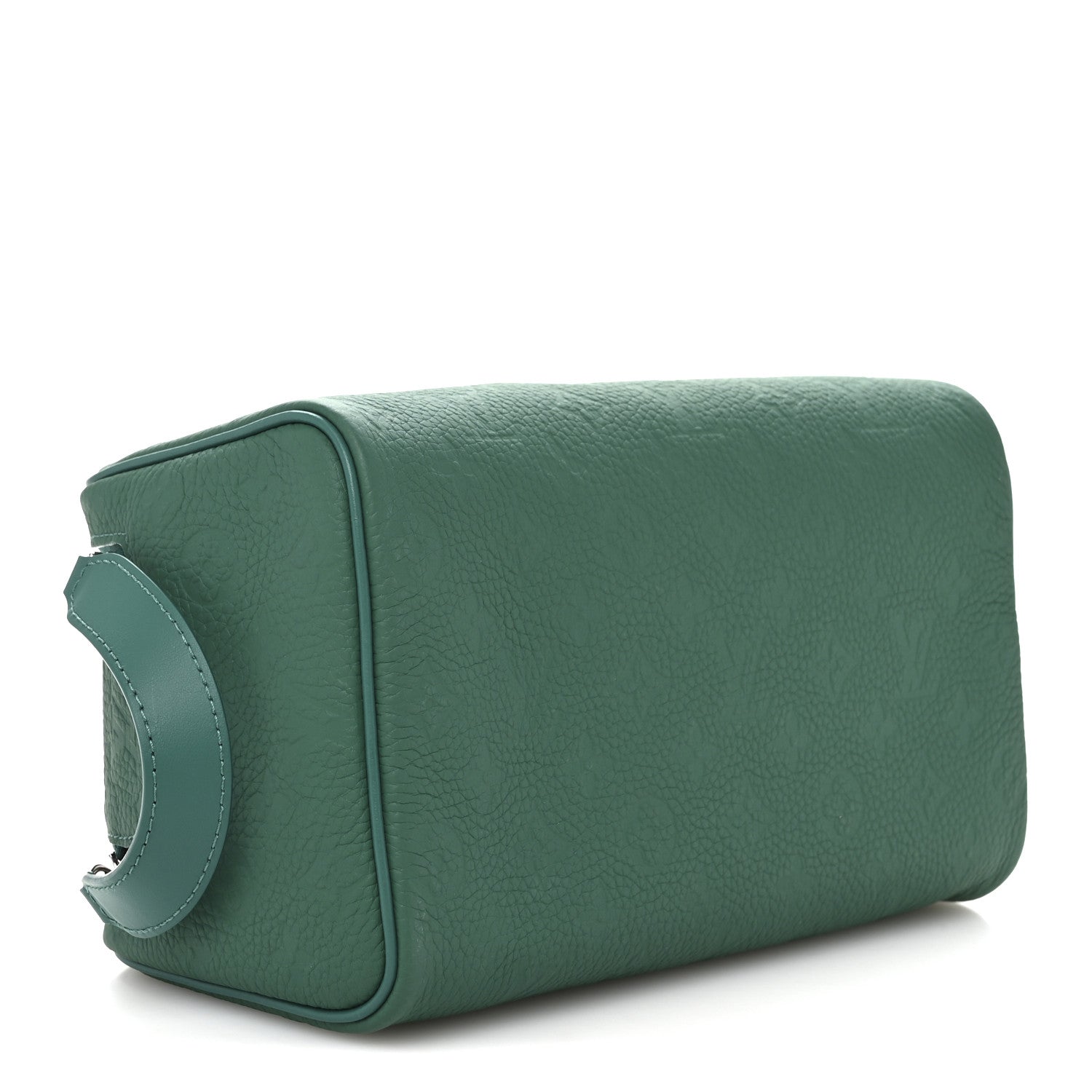 Taurillon Monogram Dopp Kit Toilet Pouch Borneo Green