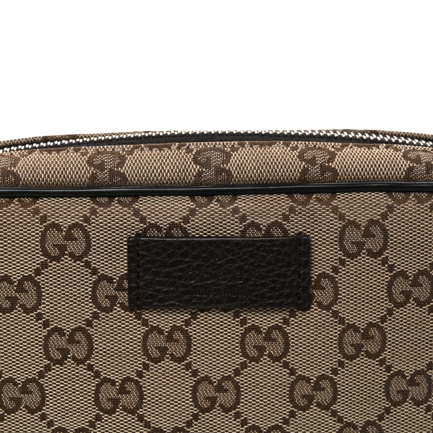 Monogram Belt Bag Dark Brown