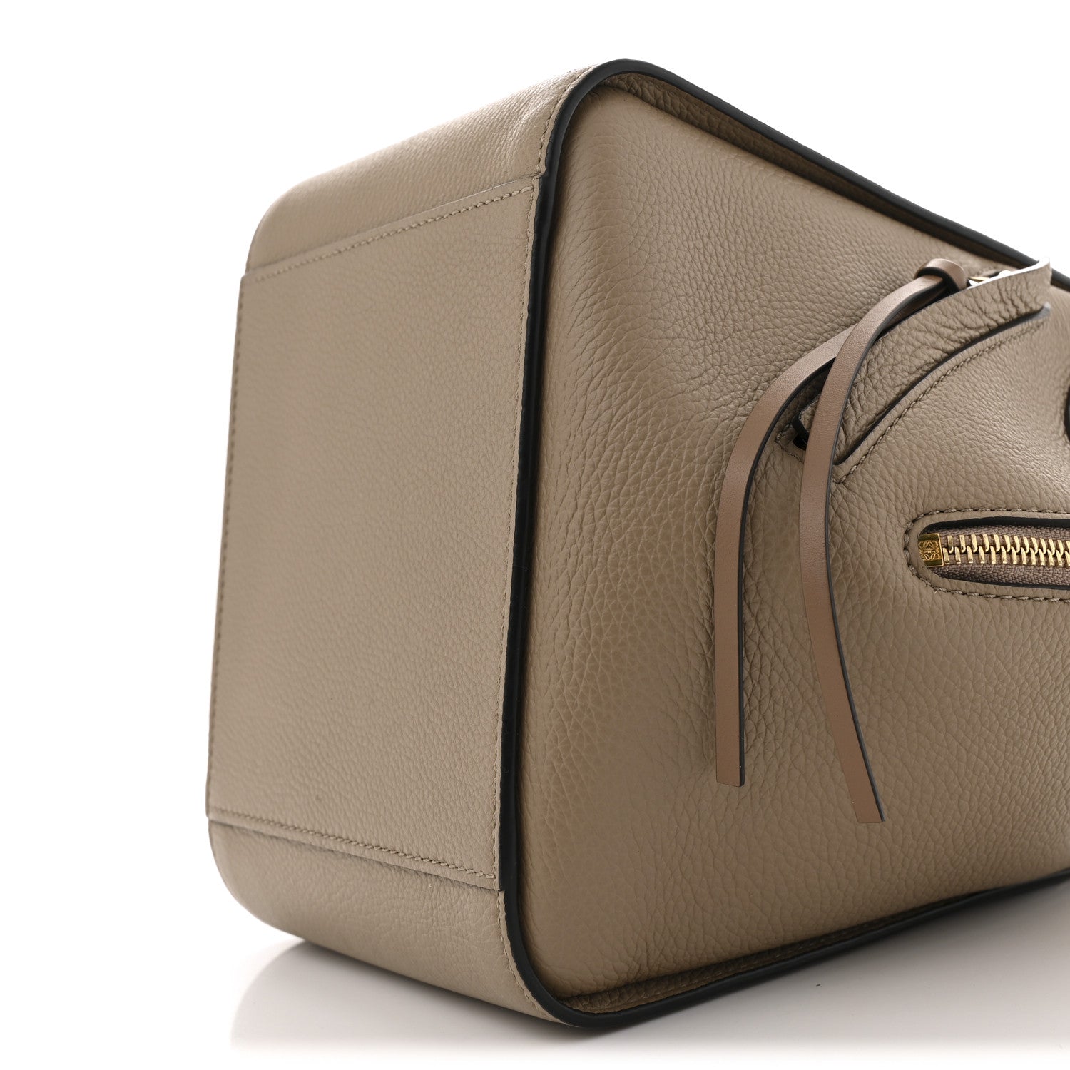 Soft Grained Calfskin Compact Hammock Shoulder Bag Sand