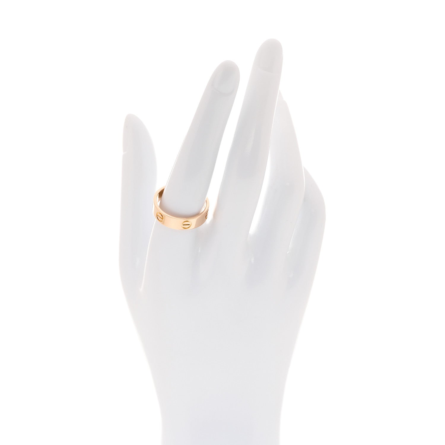 18K Pink Gold 5.5mm LOVE Ring 59 8.75