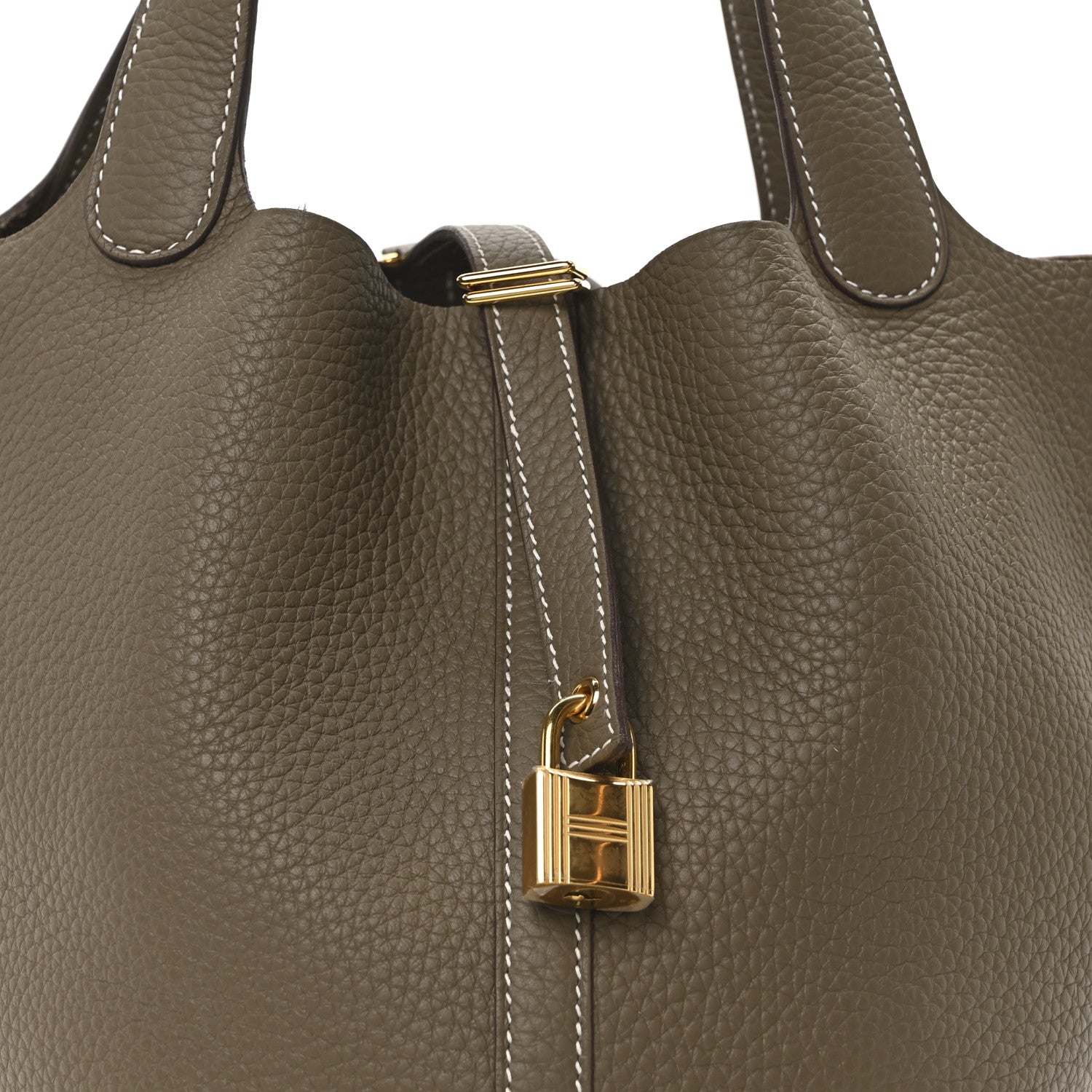 Taurillon Clemence Picotin Lock 22 MM Etoupe