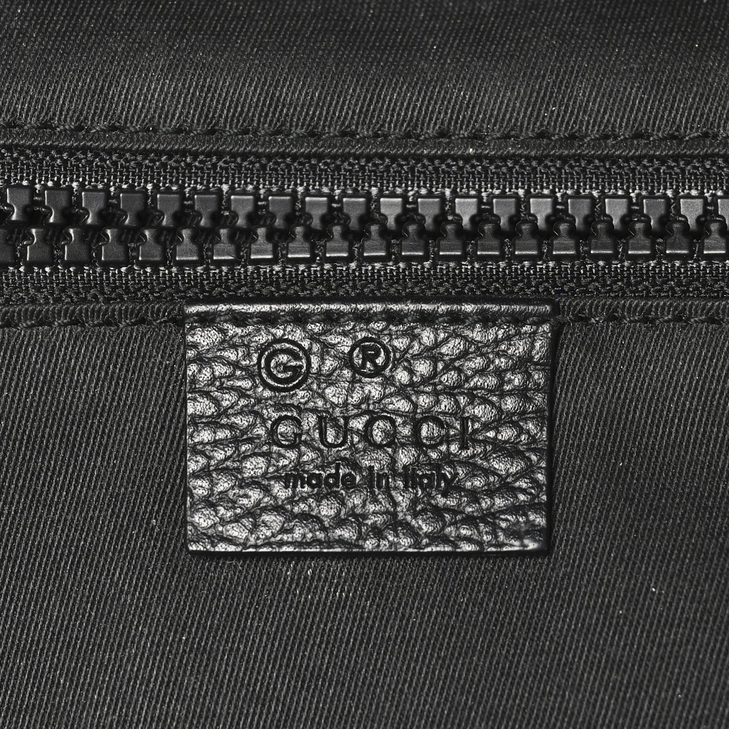 Nylon Monogram Slim Backpack Black