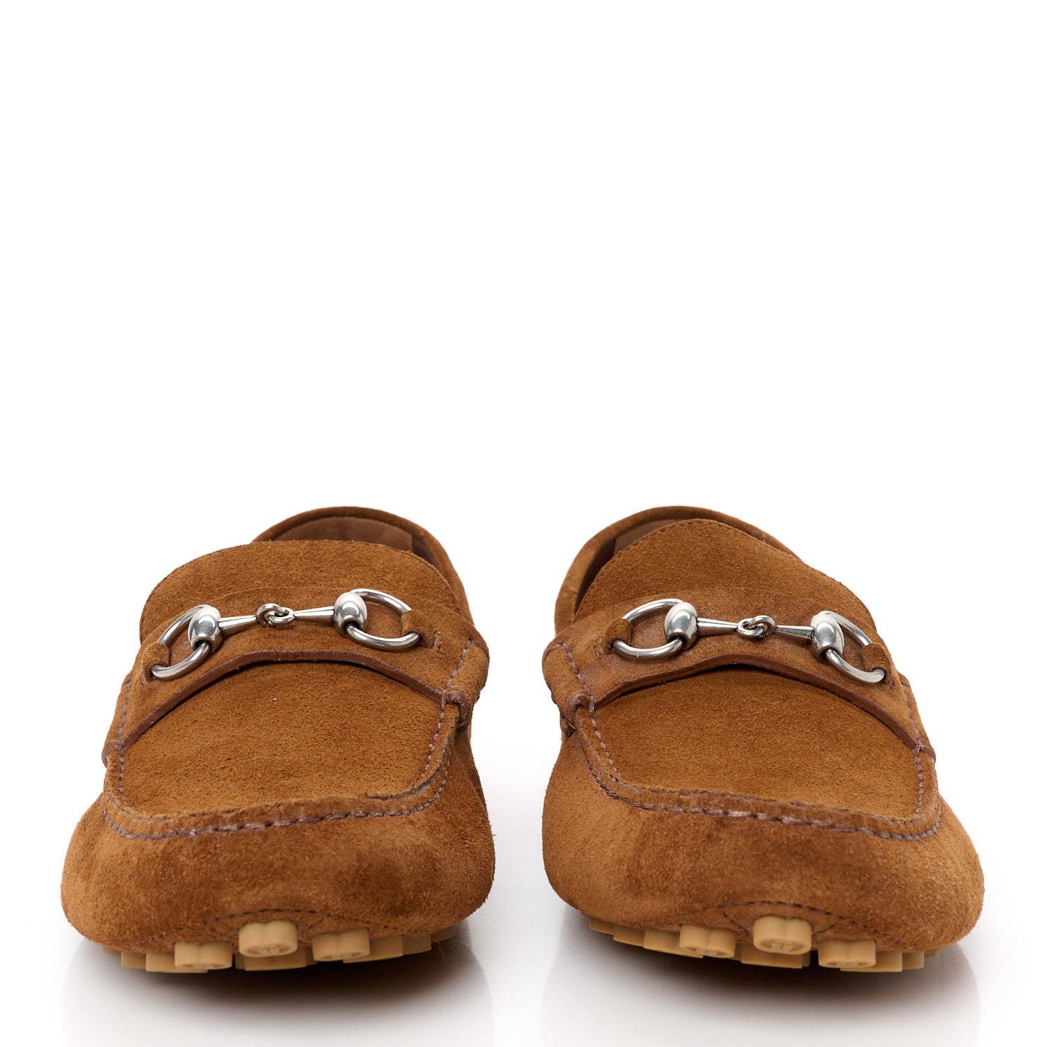 Suede Mens Horsebit Driver Loafers 9 Cuir