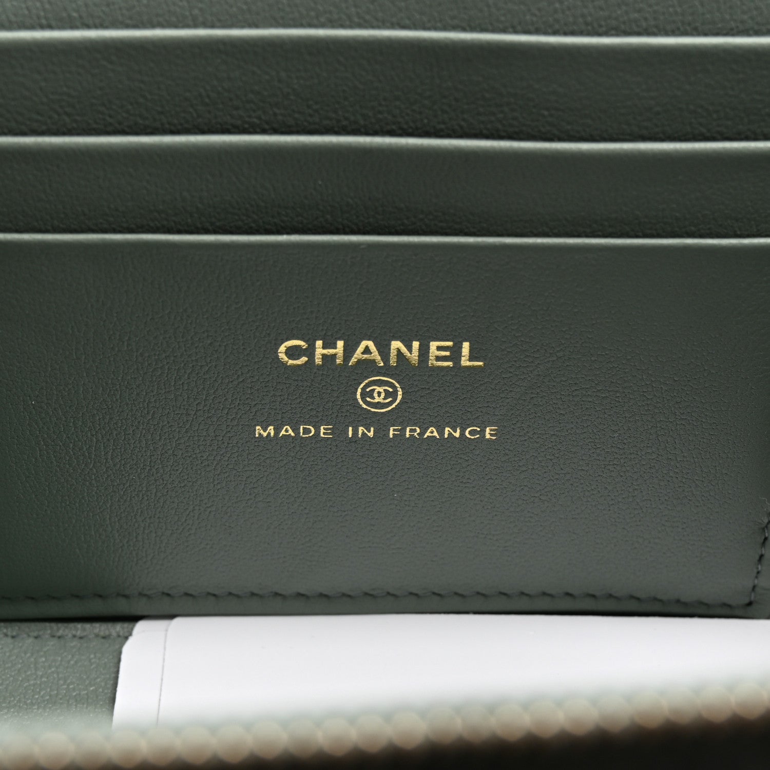 Lambskin Quilted Small Top Handle Vanity Case With Chain Light Blue