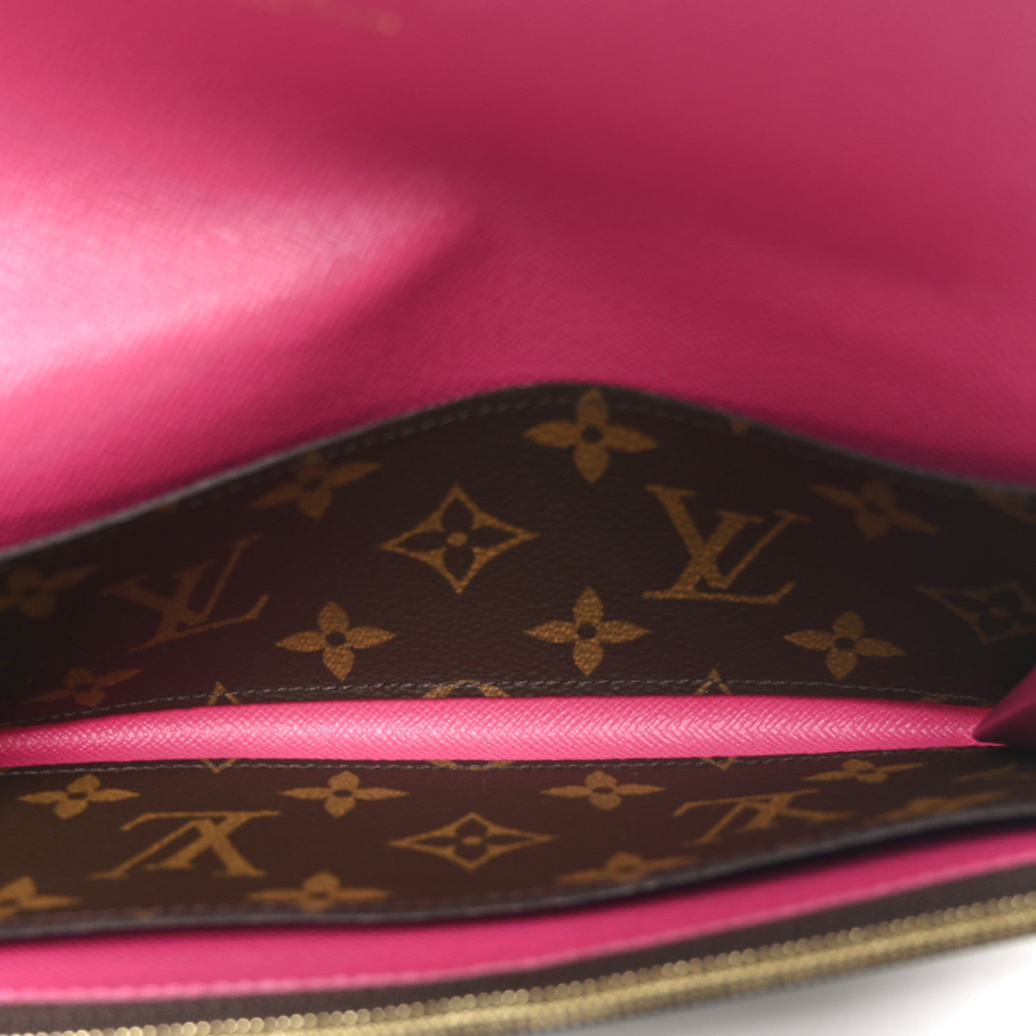 Monogram Bloom Flower Emilie Wallet