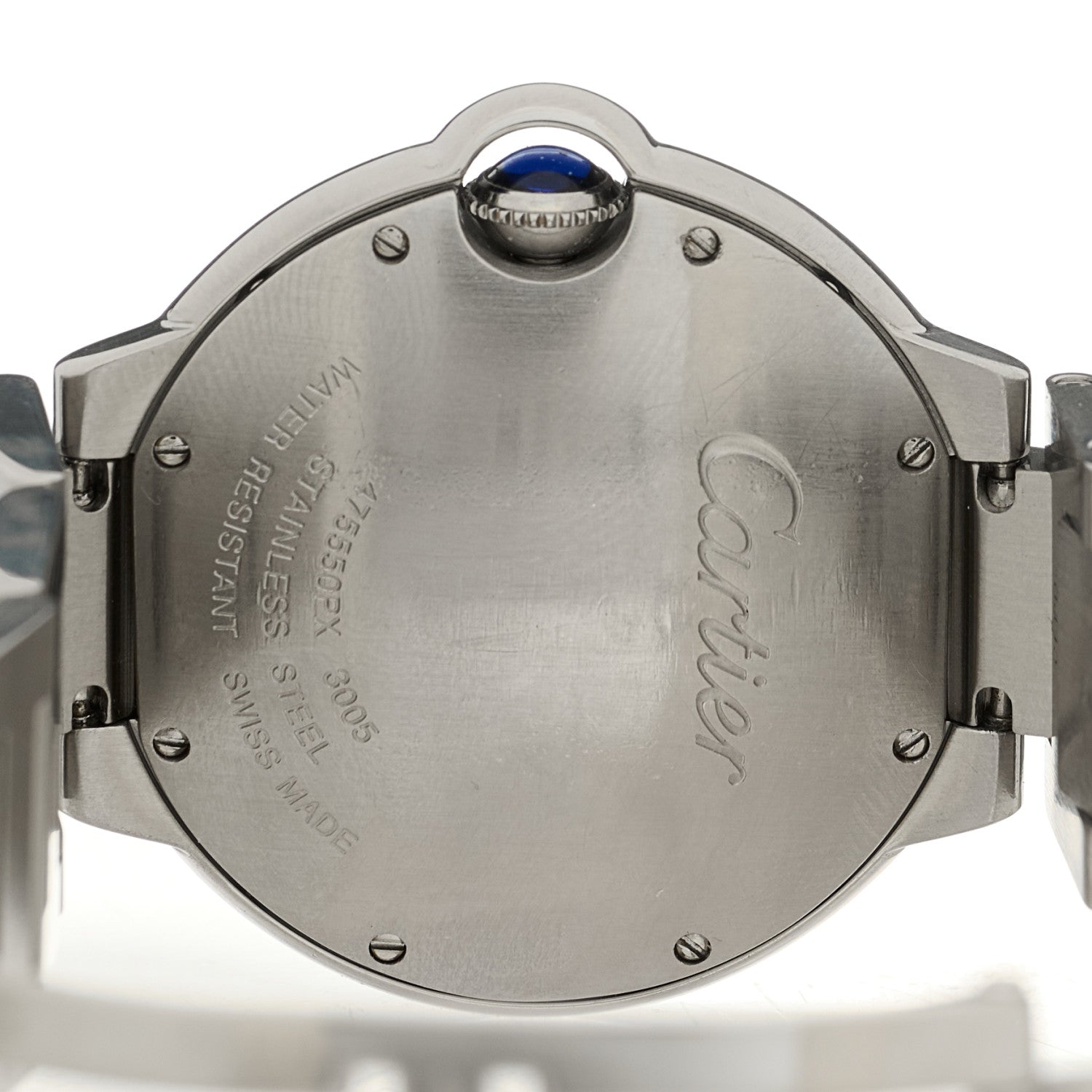 Stainless Steel 36mm Ballon Bleu De Cartier Quartz Watch