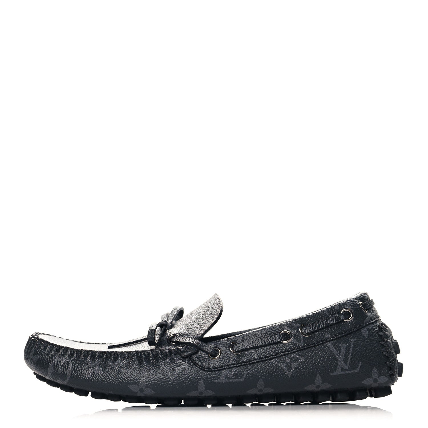 Monogram Eclipse Mens Arizona Car Shoe Moccasin Loafers 6