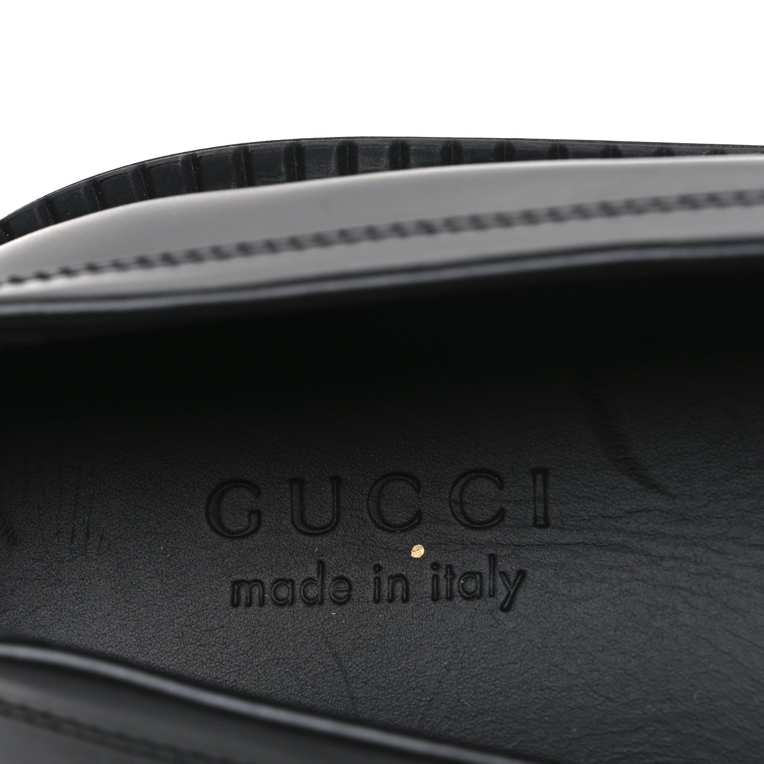 Calfskin Horsebit Mens Chunky Loafers 10.5 Black