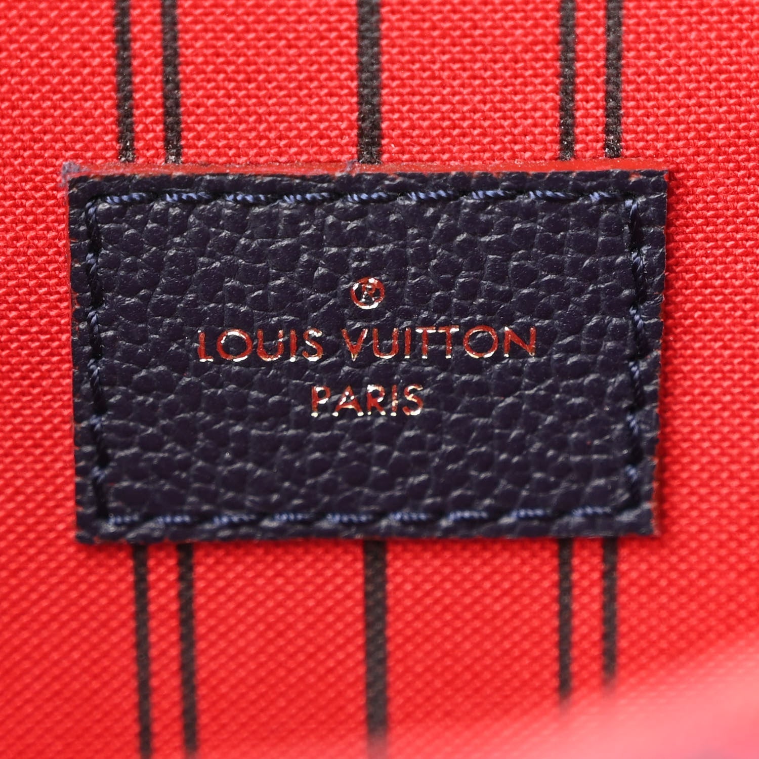 Empreinte Pochette Metis Marine Rouge