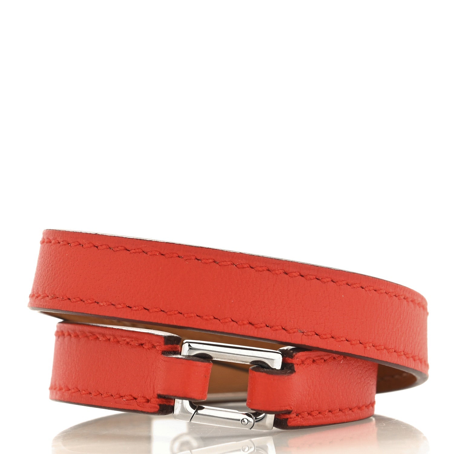 Swift Rivale Double Tour Bracelet XS Rouge Casaque