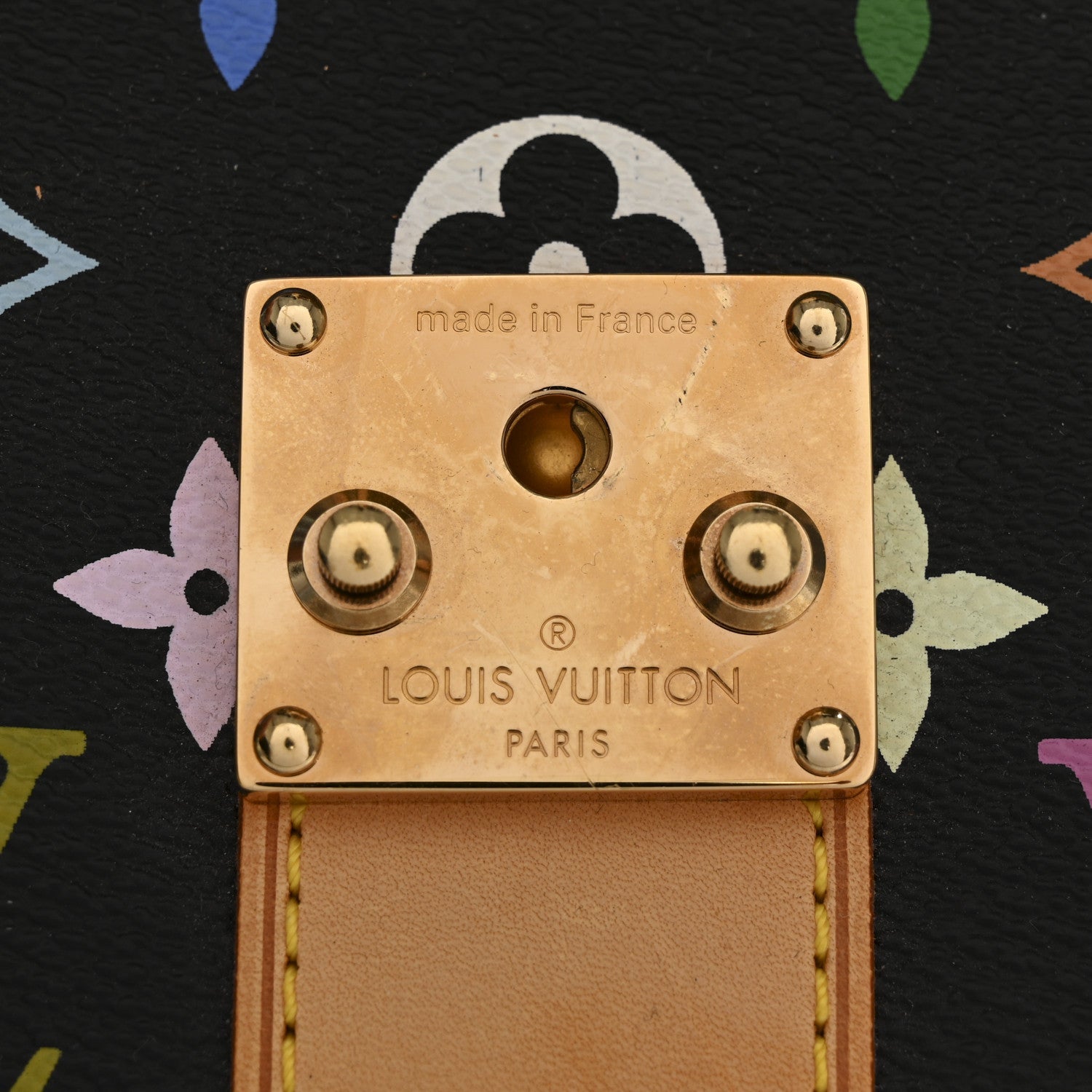 Monogram Multicolor Keepall 45 Black