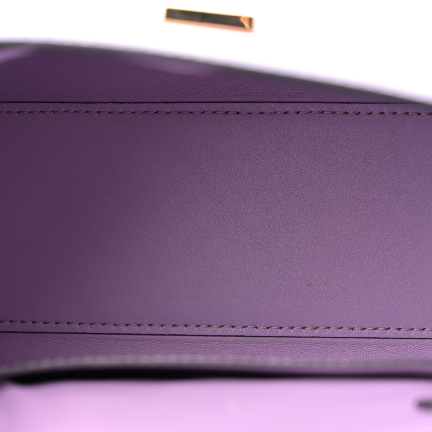 Calfskin Medusa Small Top Handle Handbag Lilac