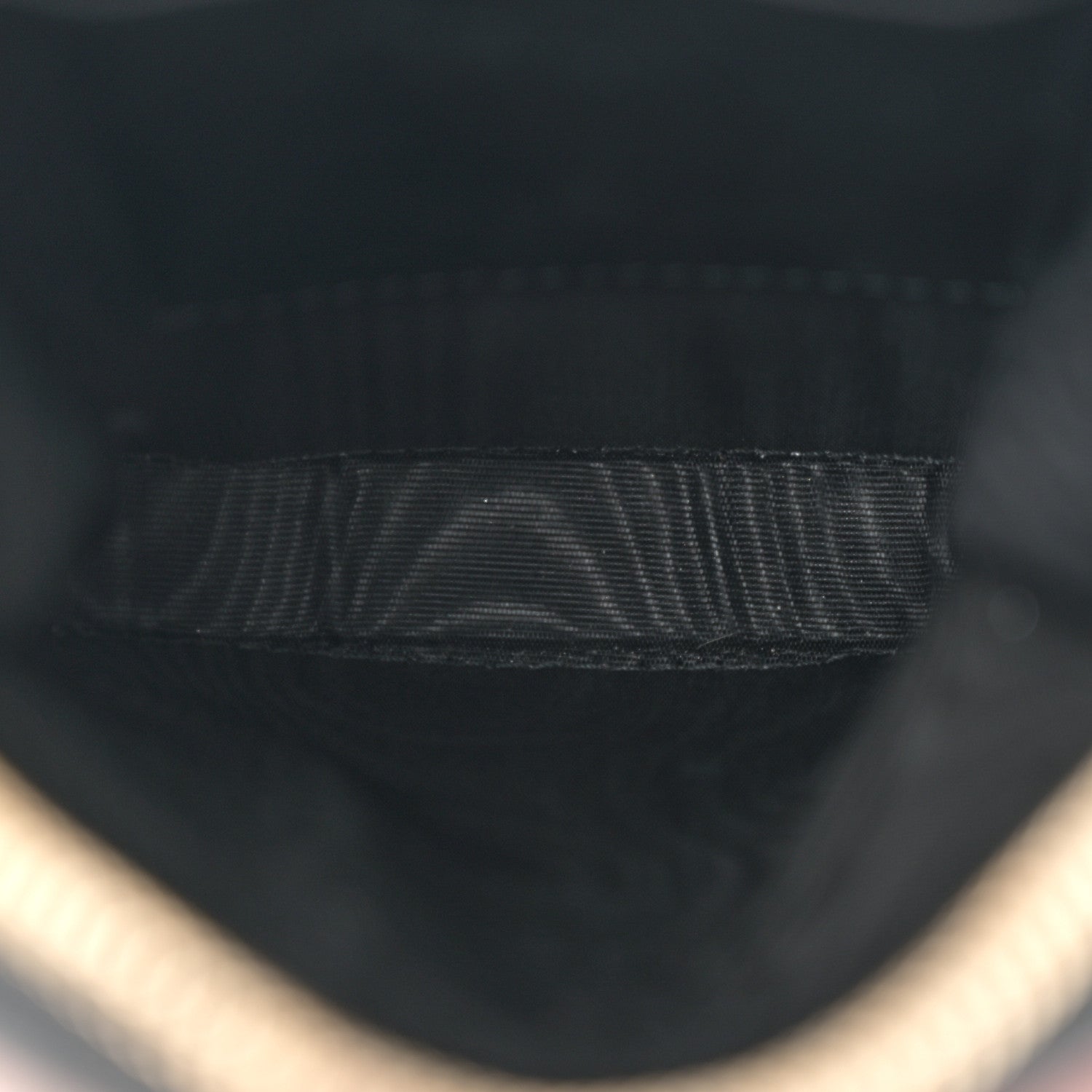 Lambskin Cannage Lady Dior Phone Holder Black