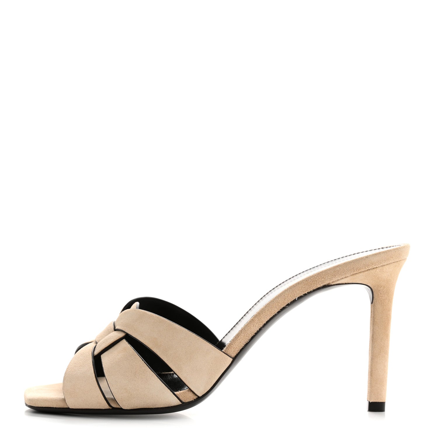 Suede Tribute 85 Slide Sandals 41 Sand