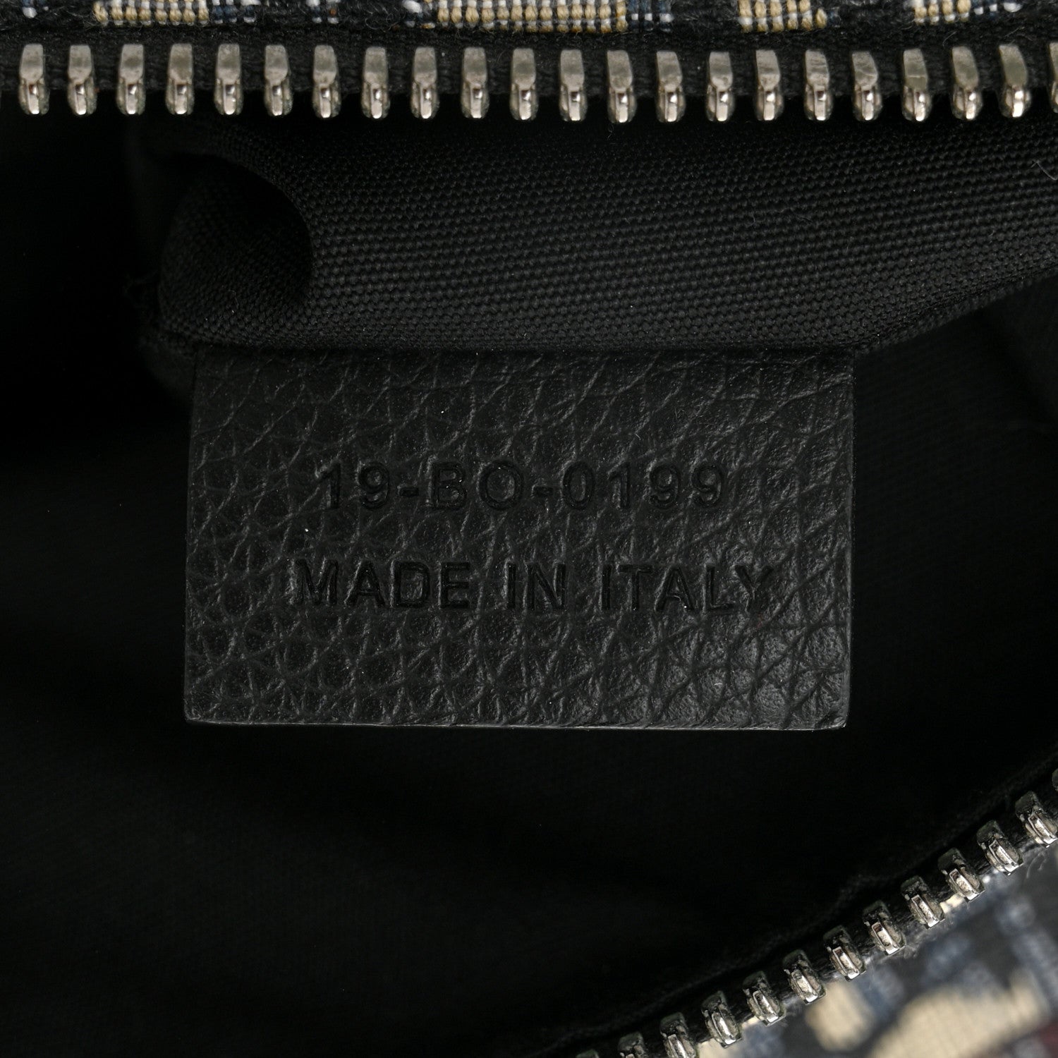 X ALEX FOXOTN Oblique Floral Print Mens Saddle Bag Blue Multicolor