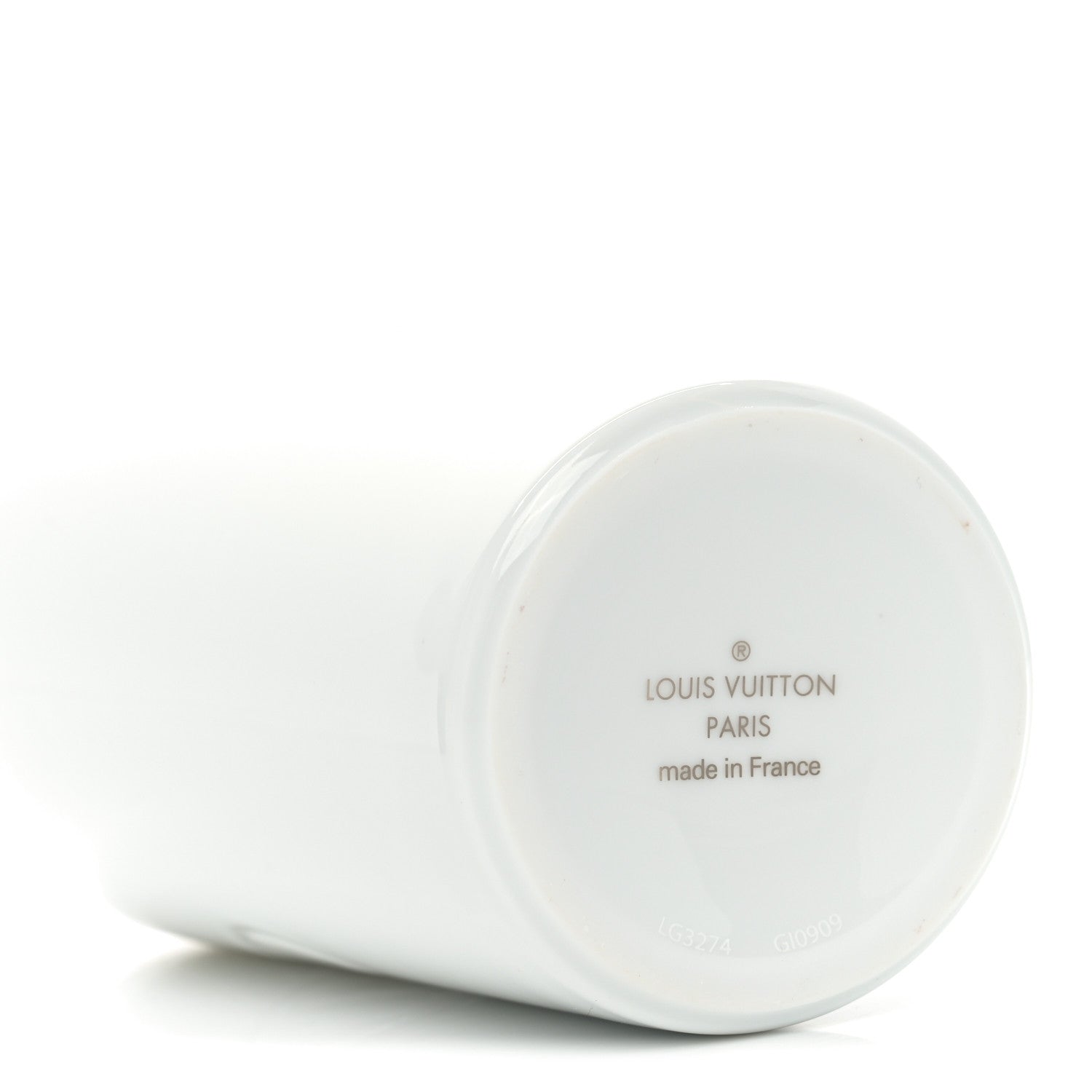 Porcelain Taurillon Louis Cup Green