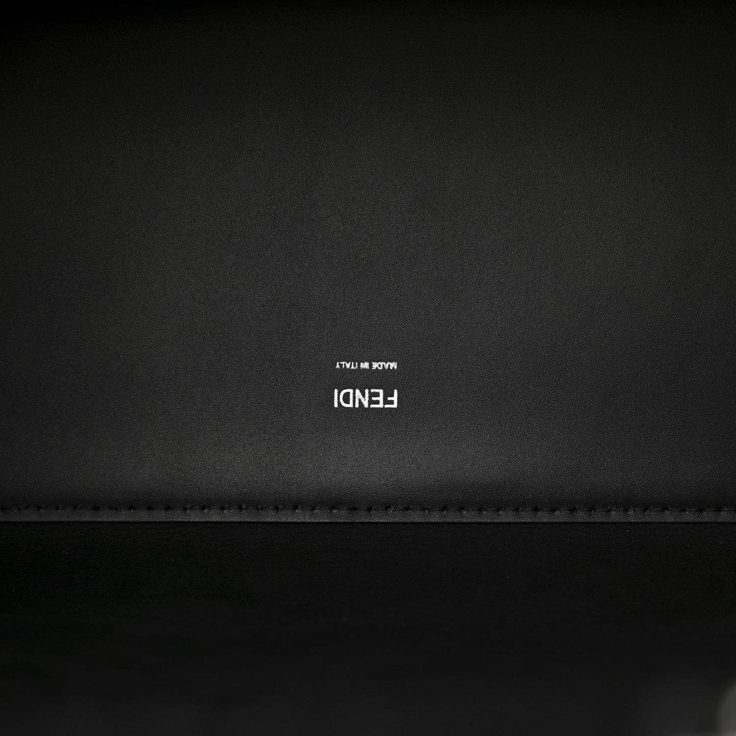 Vitello King Plexiglass Medium Fendi Sunshine Shopper Tote Black White