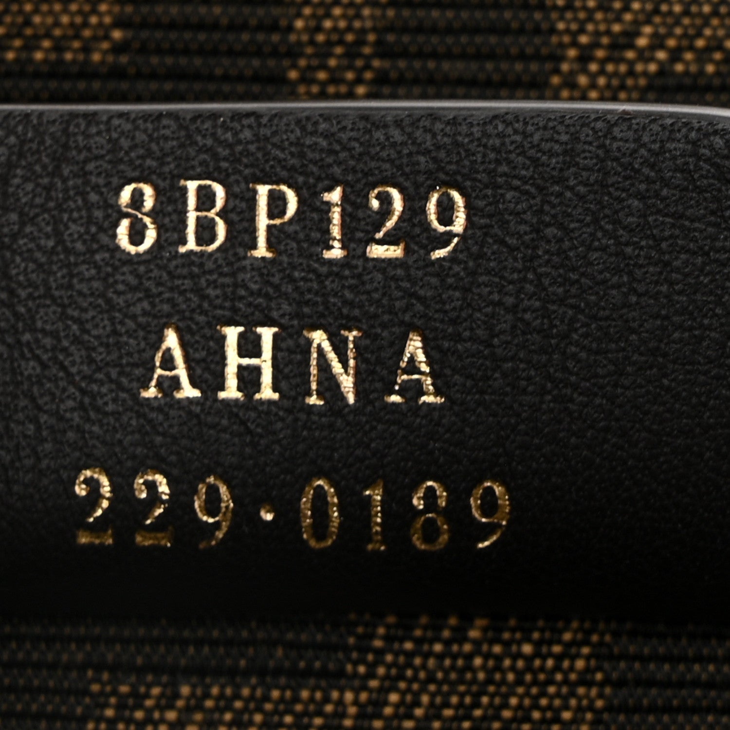 Shearling Small Fendi First Ghiaccio Oro Soft