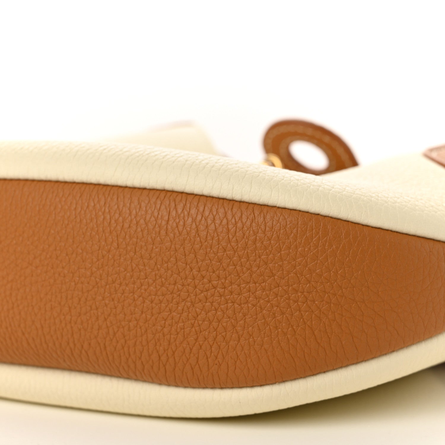 Grained Calfskin Mini Bobbin Wheat