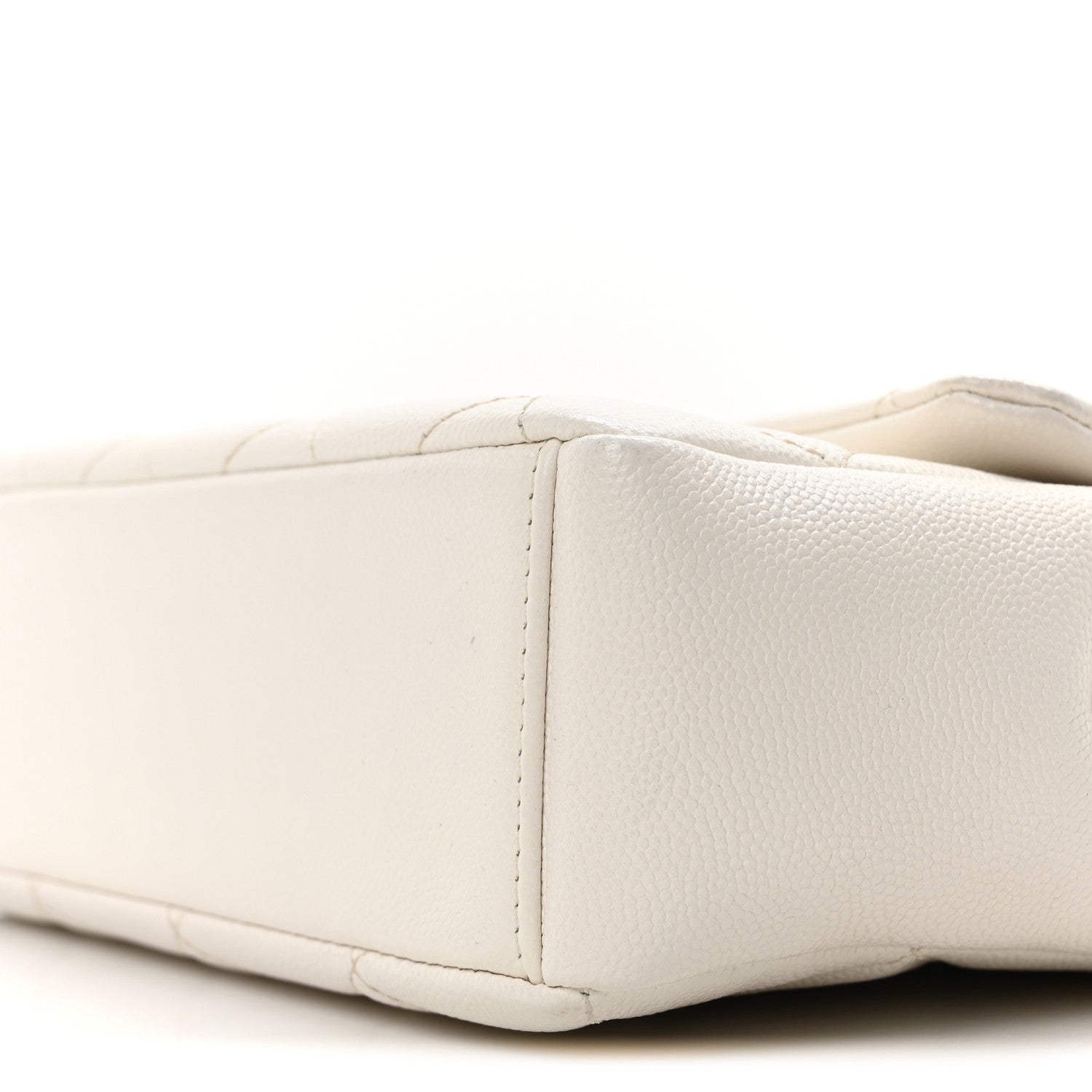 Caviar Quilted My Everything Flap White Black