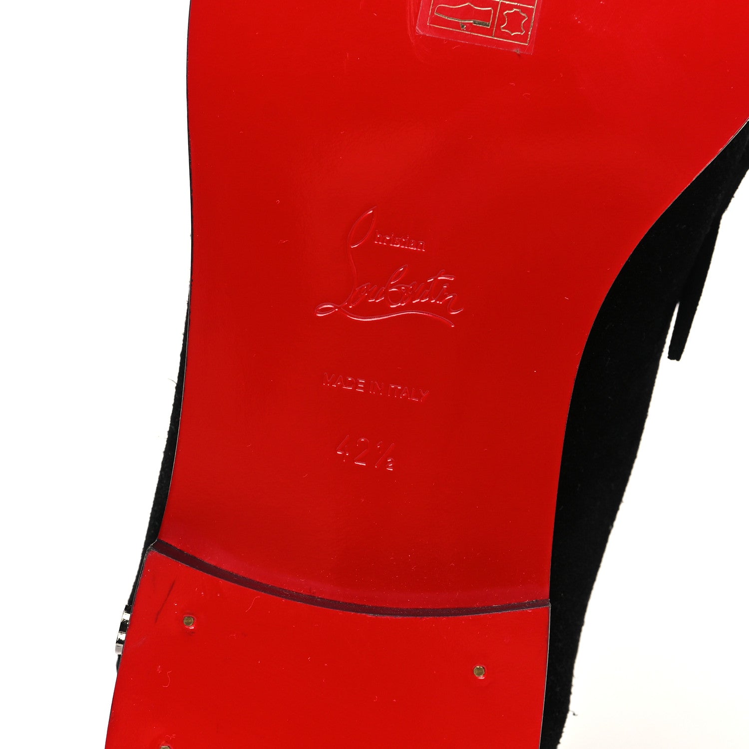 Crosta Alligator Embossed Mens Penny No Back Flat 42.5 Black