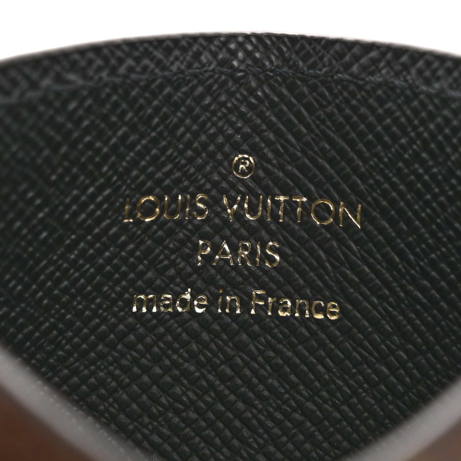 Reverse Monogram Card Holder