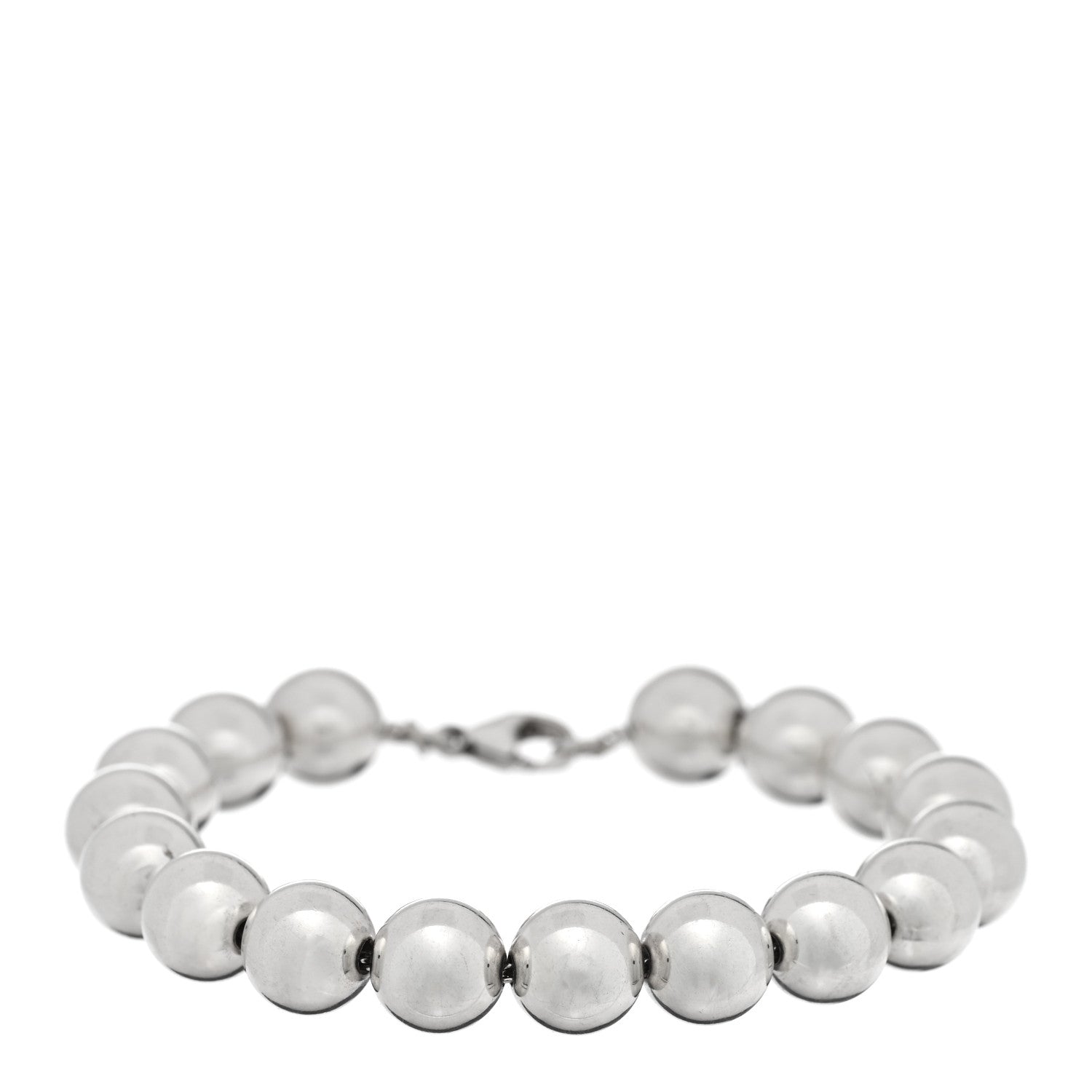 Sterling Silver 10mm Hardwear Ball Bracelet