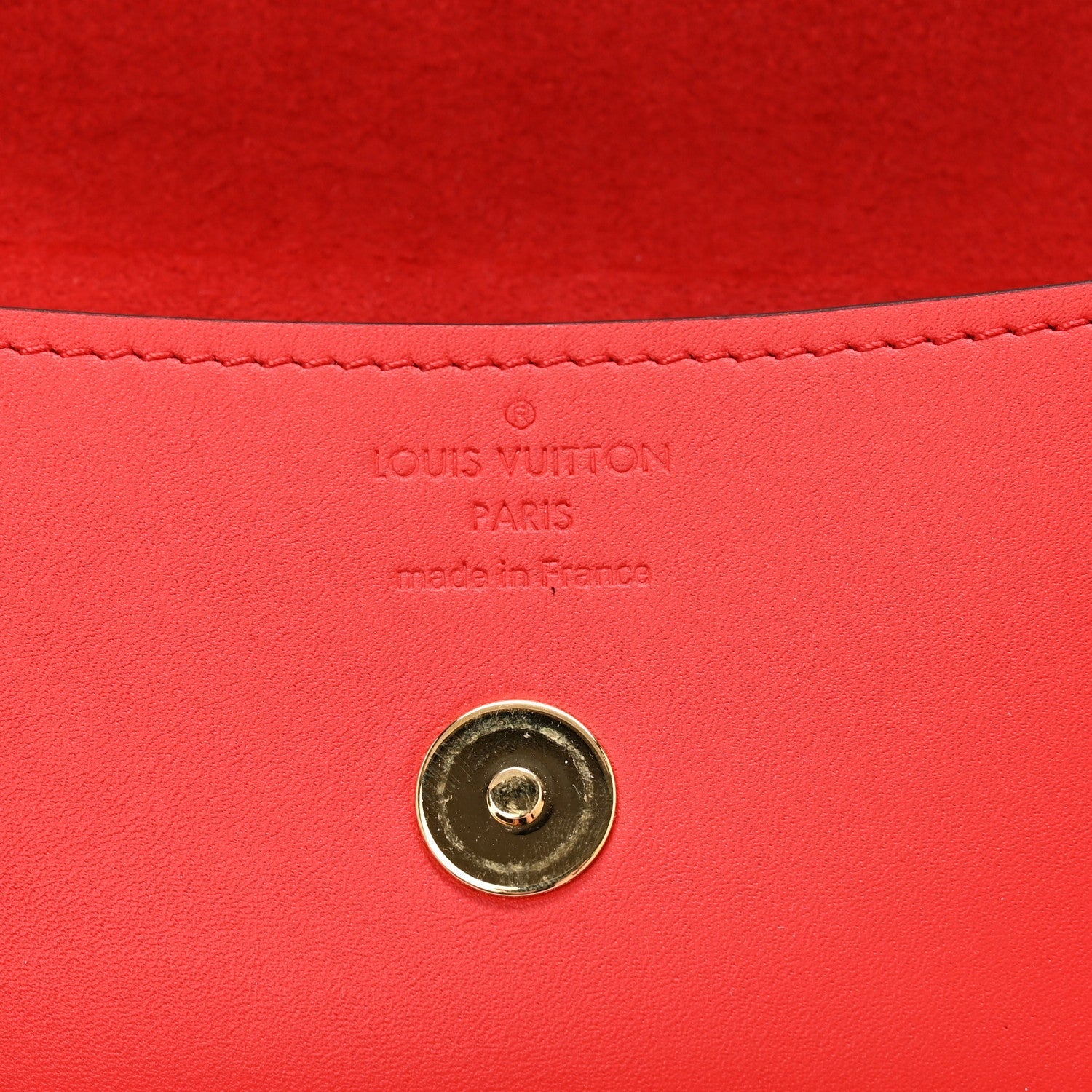 Monogram Woody Sunglass Case Rouge