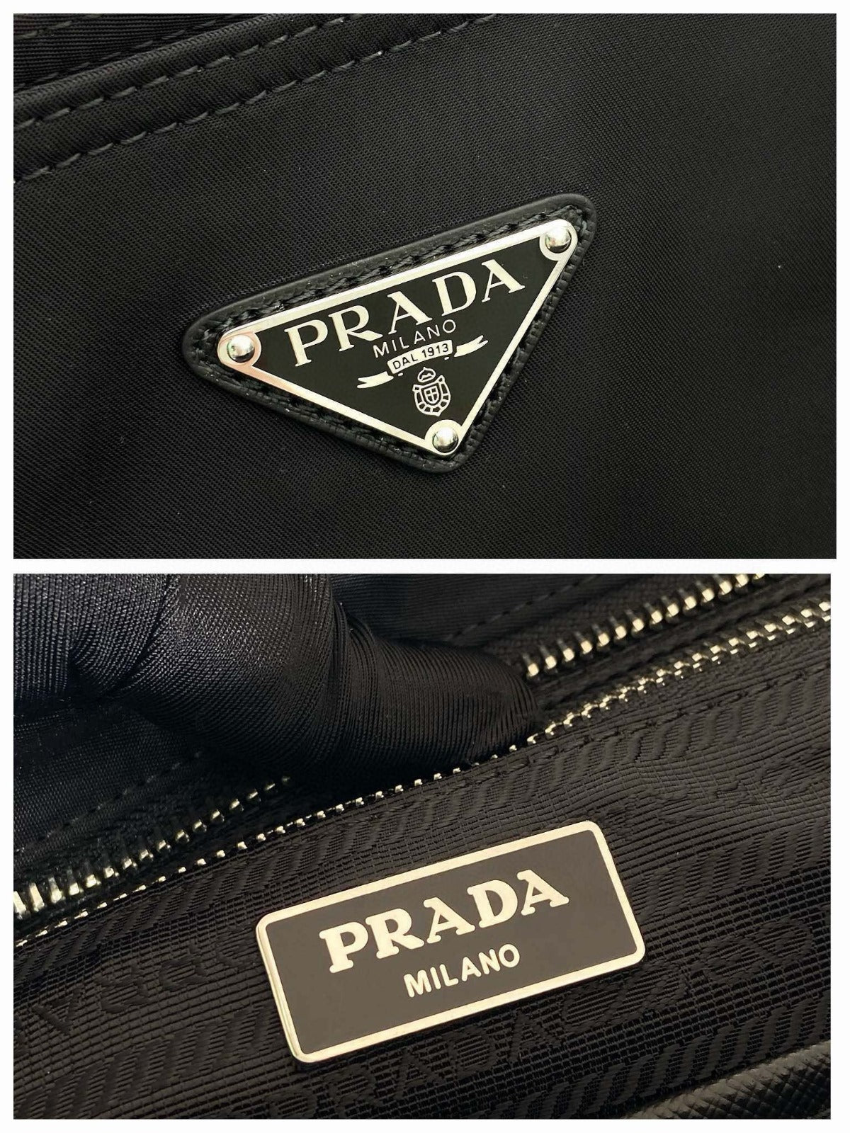 Prada Baby Bag Black Re-nylon