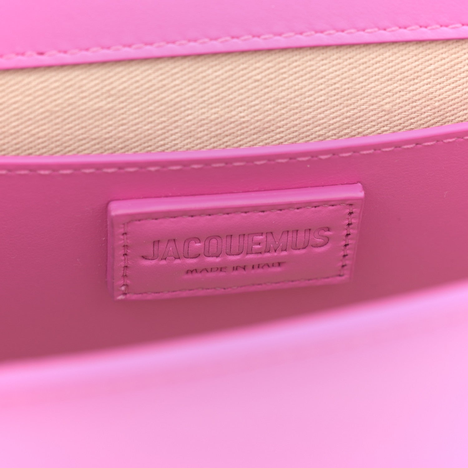 Smooth Calfskin Le Bambino Long Flap Pink