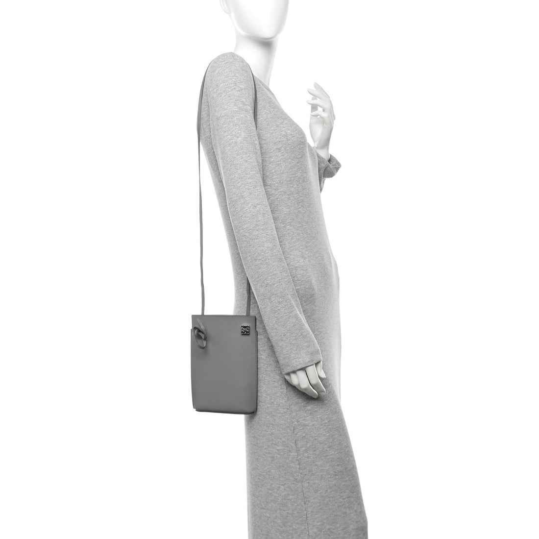 Classic Calfskin Dice Pocket Grey