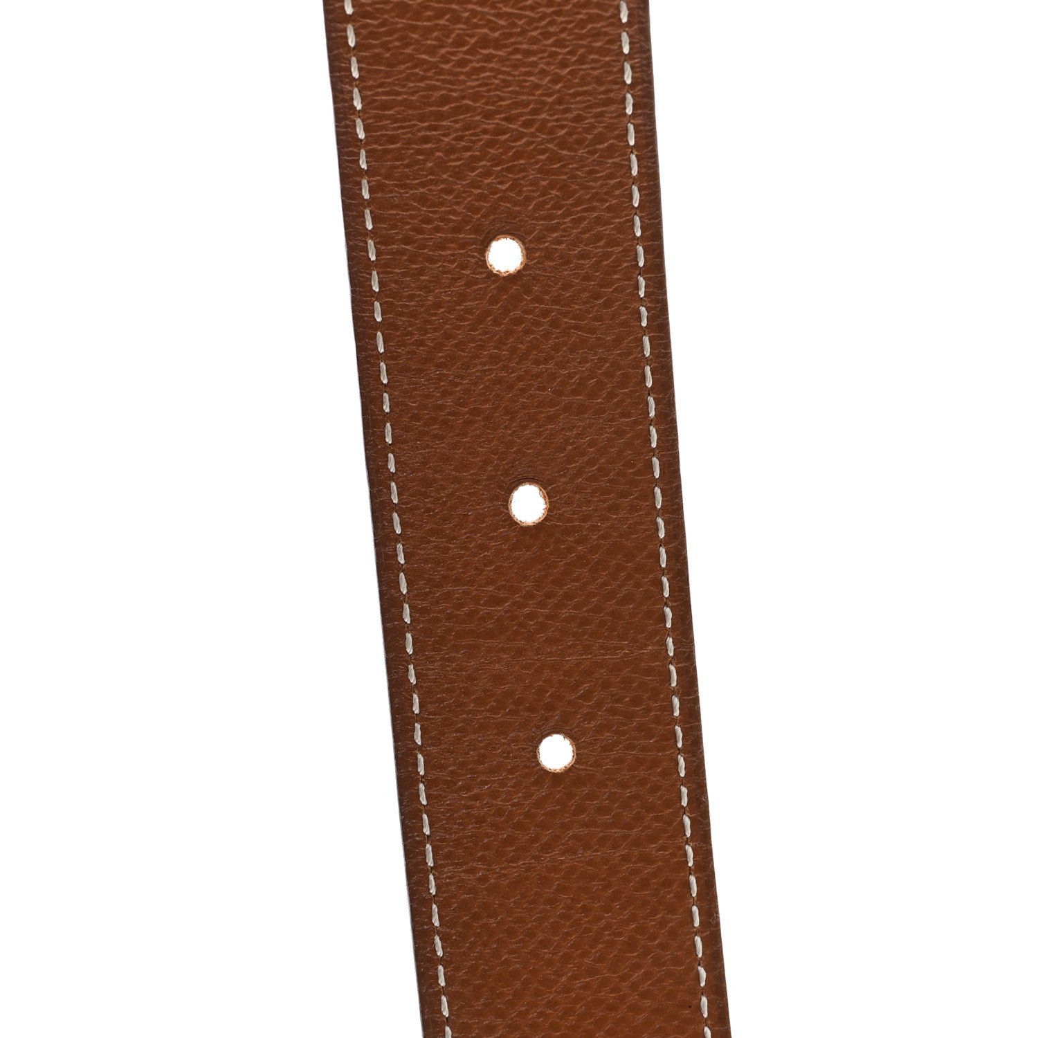 Box Courchevel 32mm H Belt 65 Black Gold