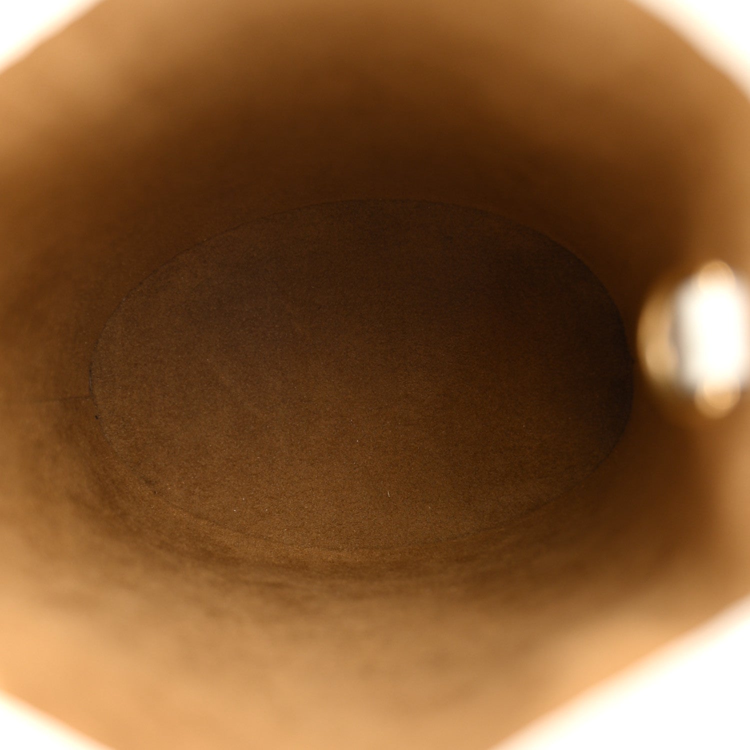 Monogram LV Match Nano Bucket Bag White