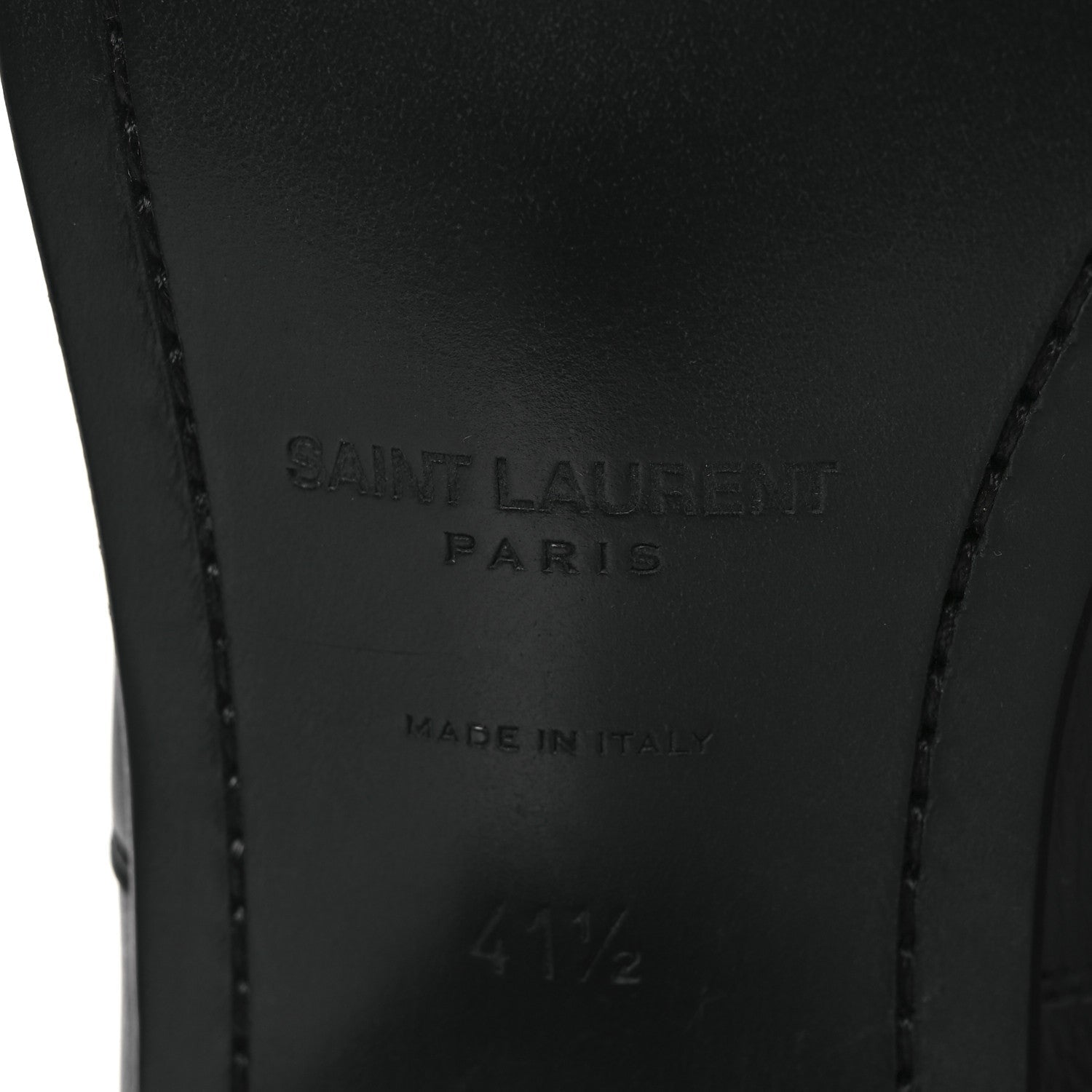 Calfskin Mens Banana 50 Boots 41.5 Black