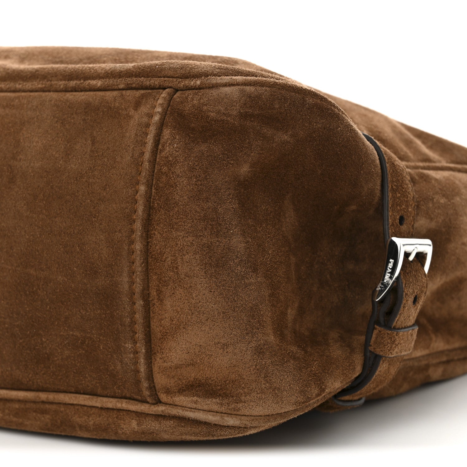 Scamosciato Suede Shoulder Bag Cacao