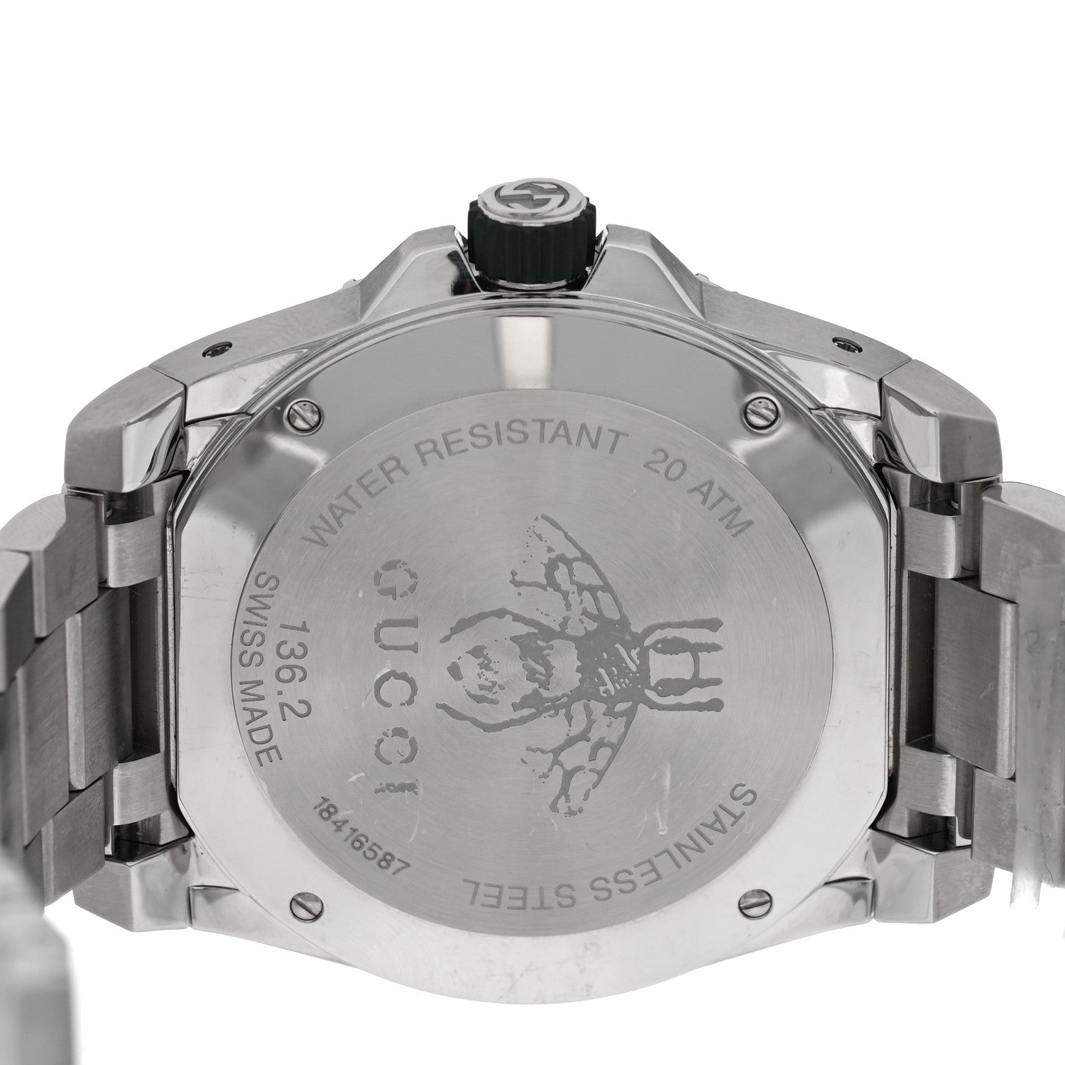 Stainless Steel 45mm Dive Quartz Watch Green