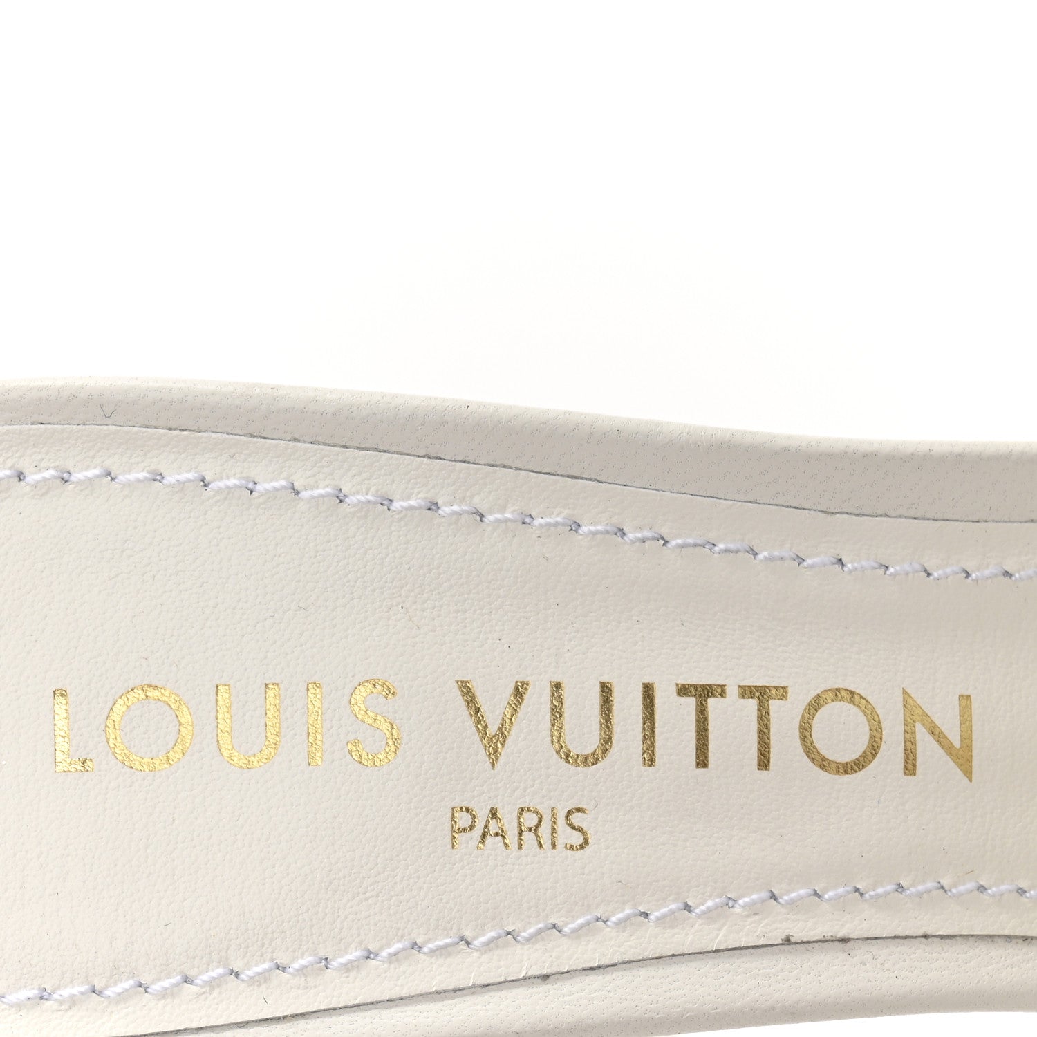 Lambskin Embossed Monogram By The Pool Revival High Heel Mules 39 White Blue Purple