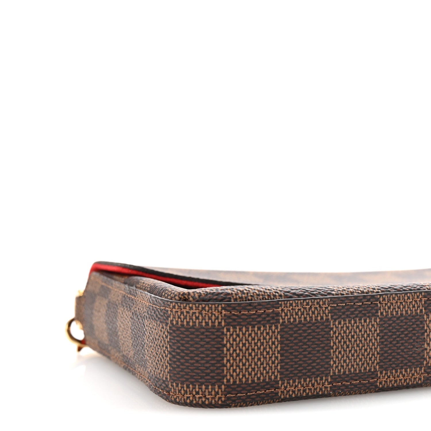 Damier Ebene Pochette Felicie Chain Wallet