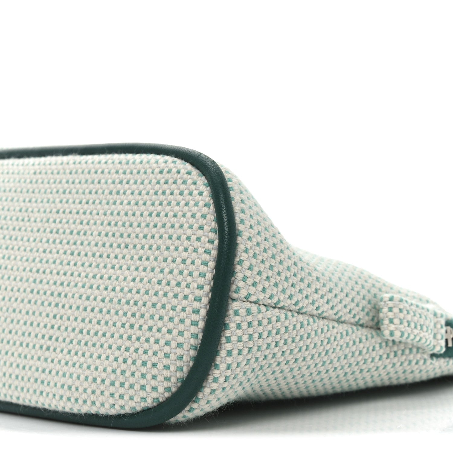 Cotton Canvas Crazy H Mini Bolide Case Nuage Menthe