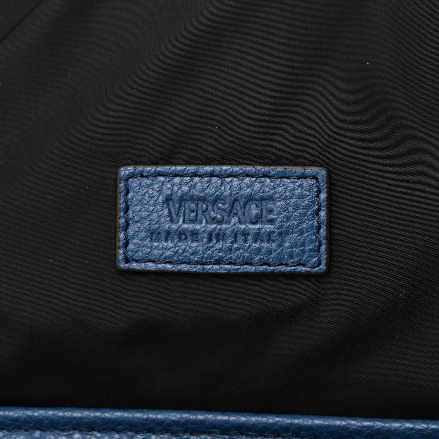 Calfskin Sling Backpack Blue