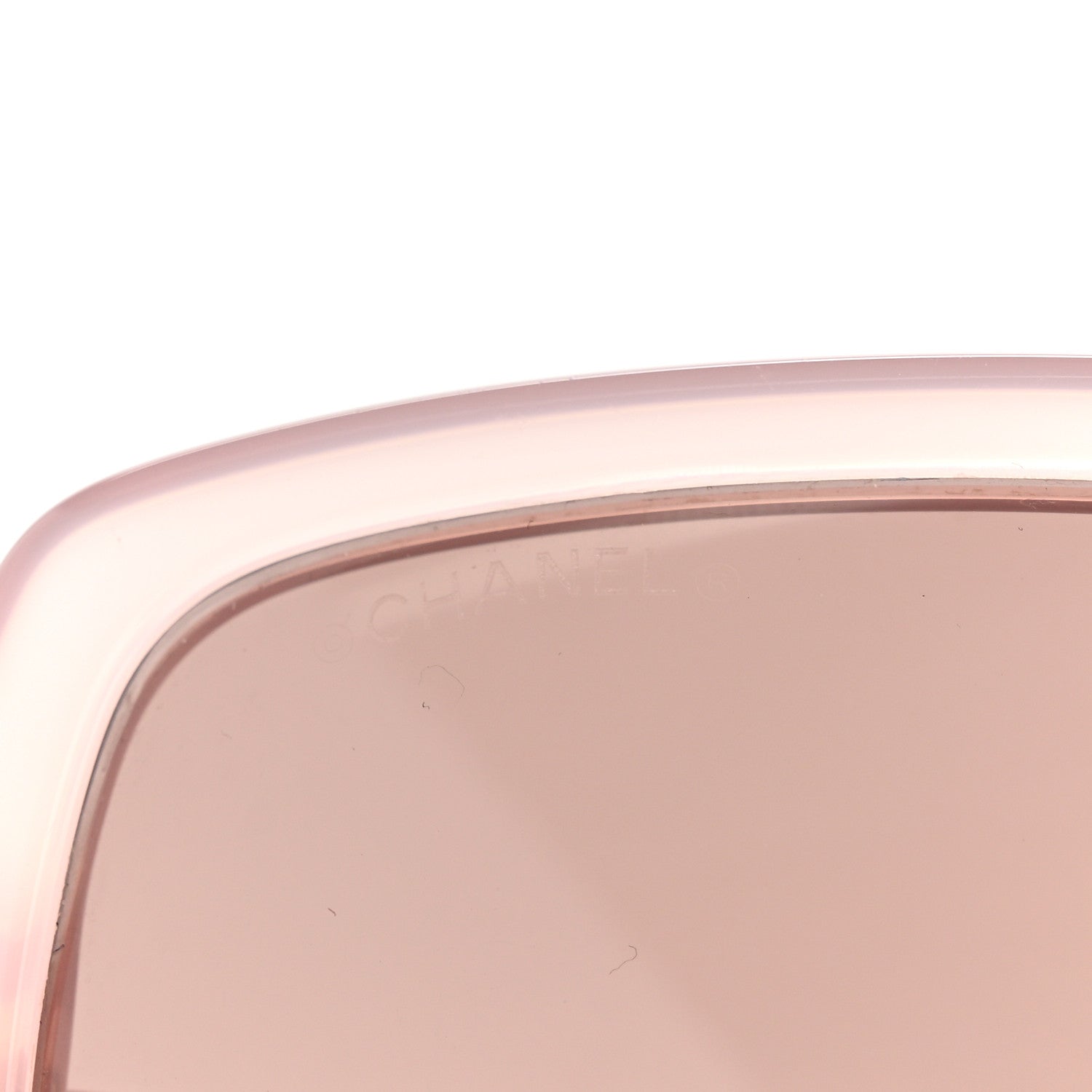 Acetate Square Sunglasses 5505 Light Pink