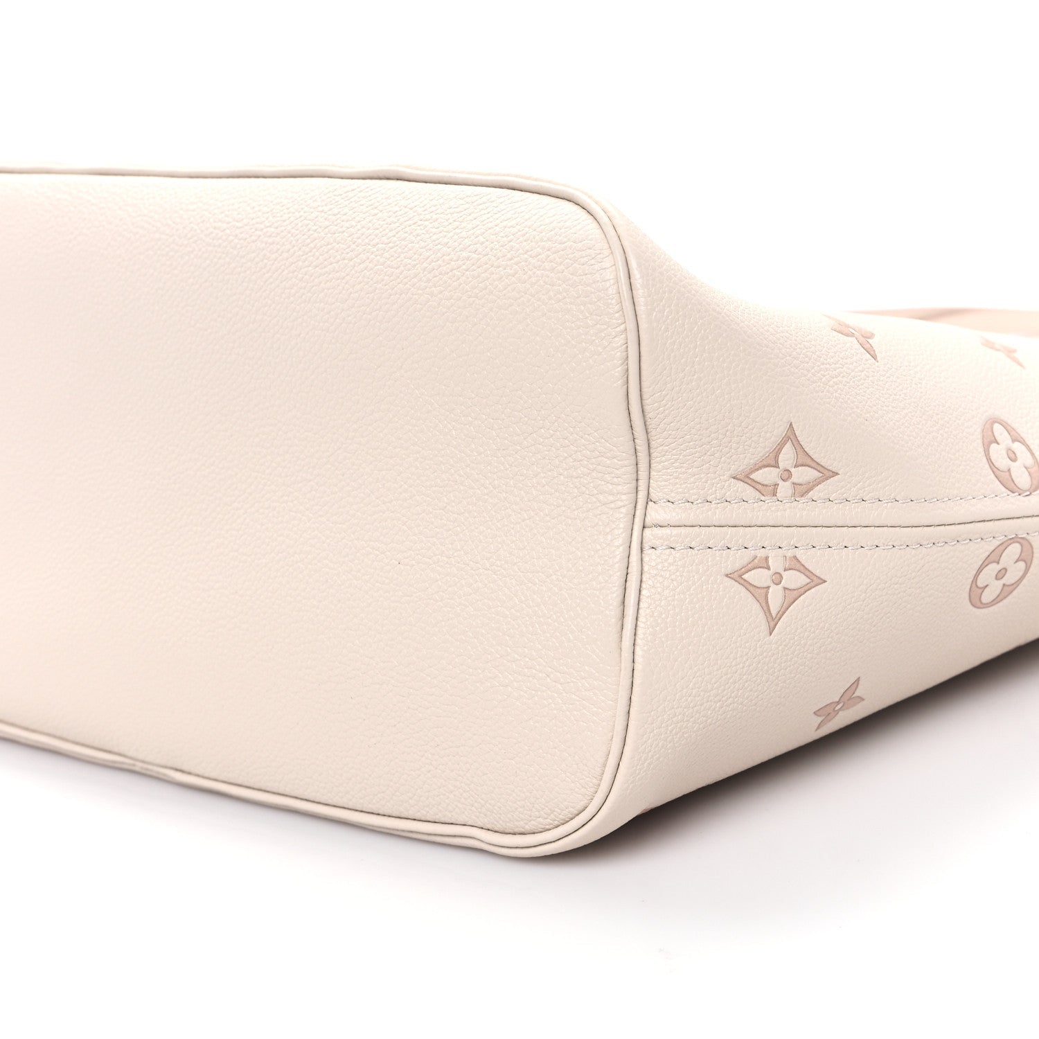 Monogram Debossed Neverfull MM Eden