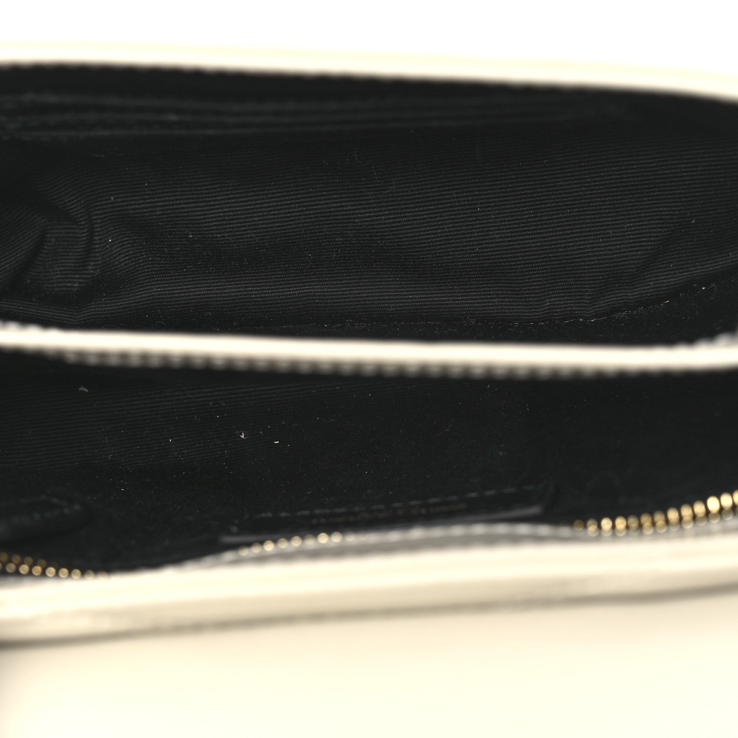 Calfskin Y Quilted Monogram Toy Loulou Crossbody Bag Blanc Vintage