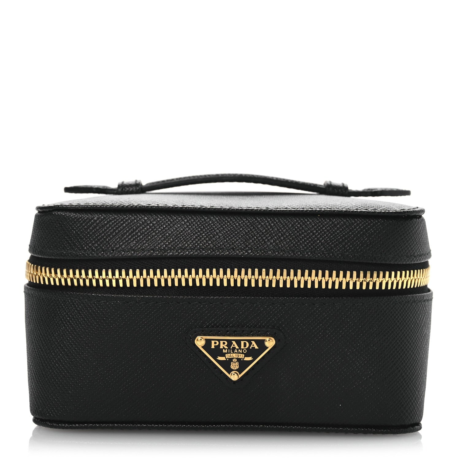 Saffiano Jewelry Case Black