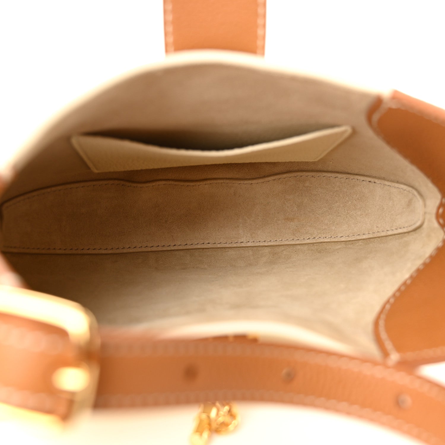 Grained Calfskin Mini Bobbin Wheat