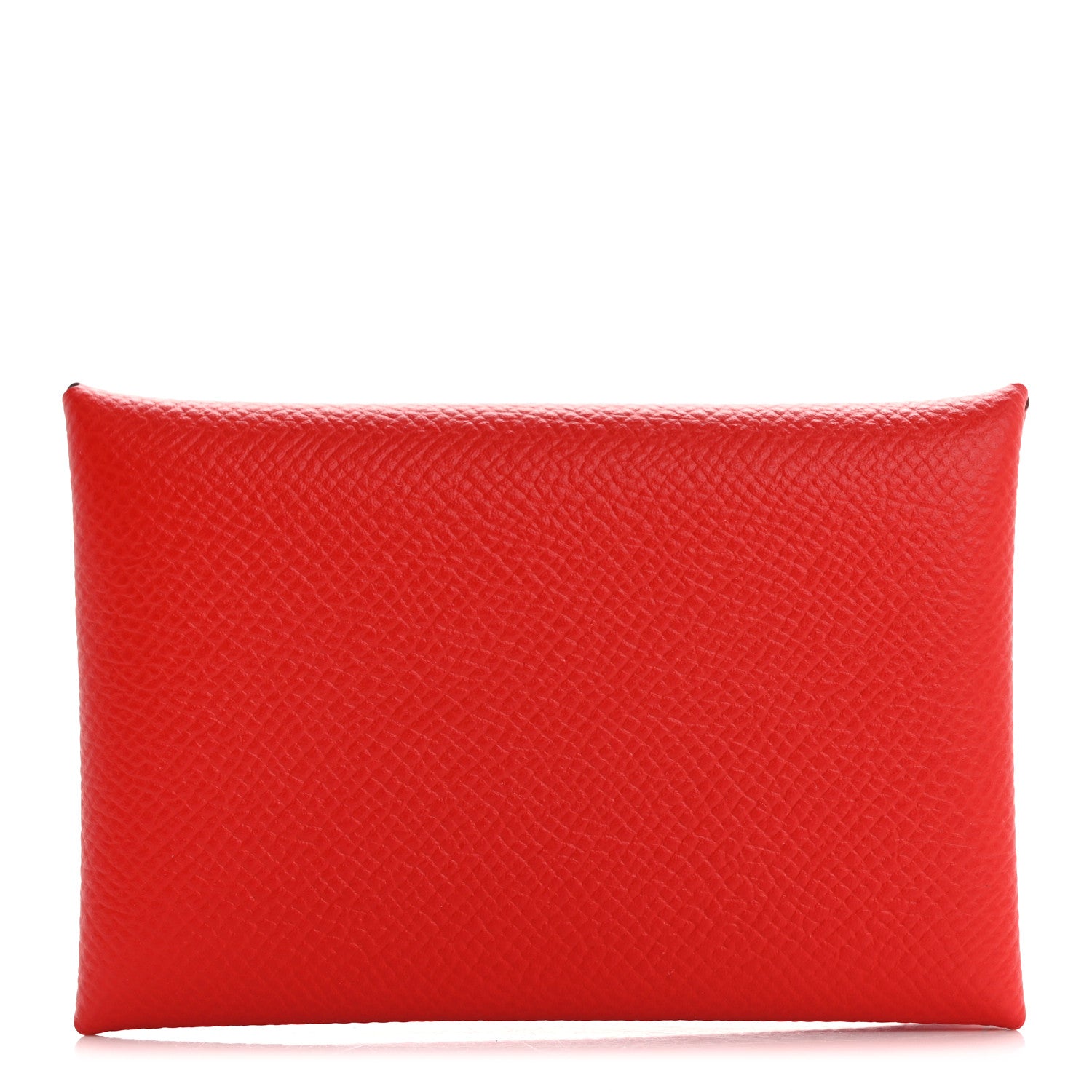 Epsom Calvi Card Case Rouge Piment
