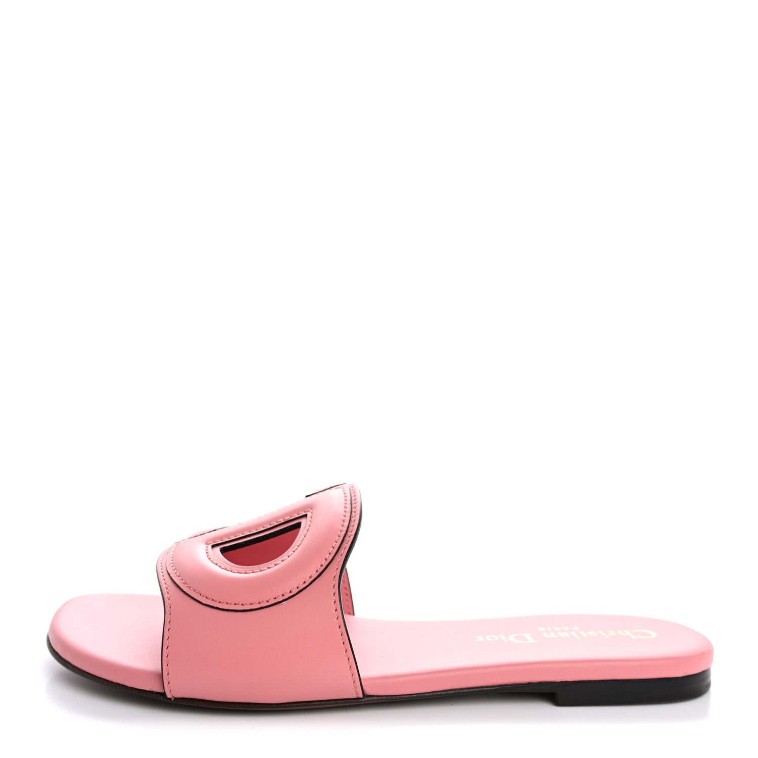 Calfskin D-Club Mule Sandal 35 Peach Boss